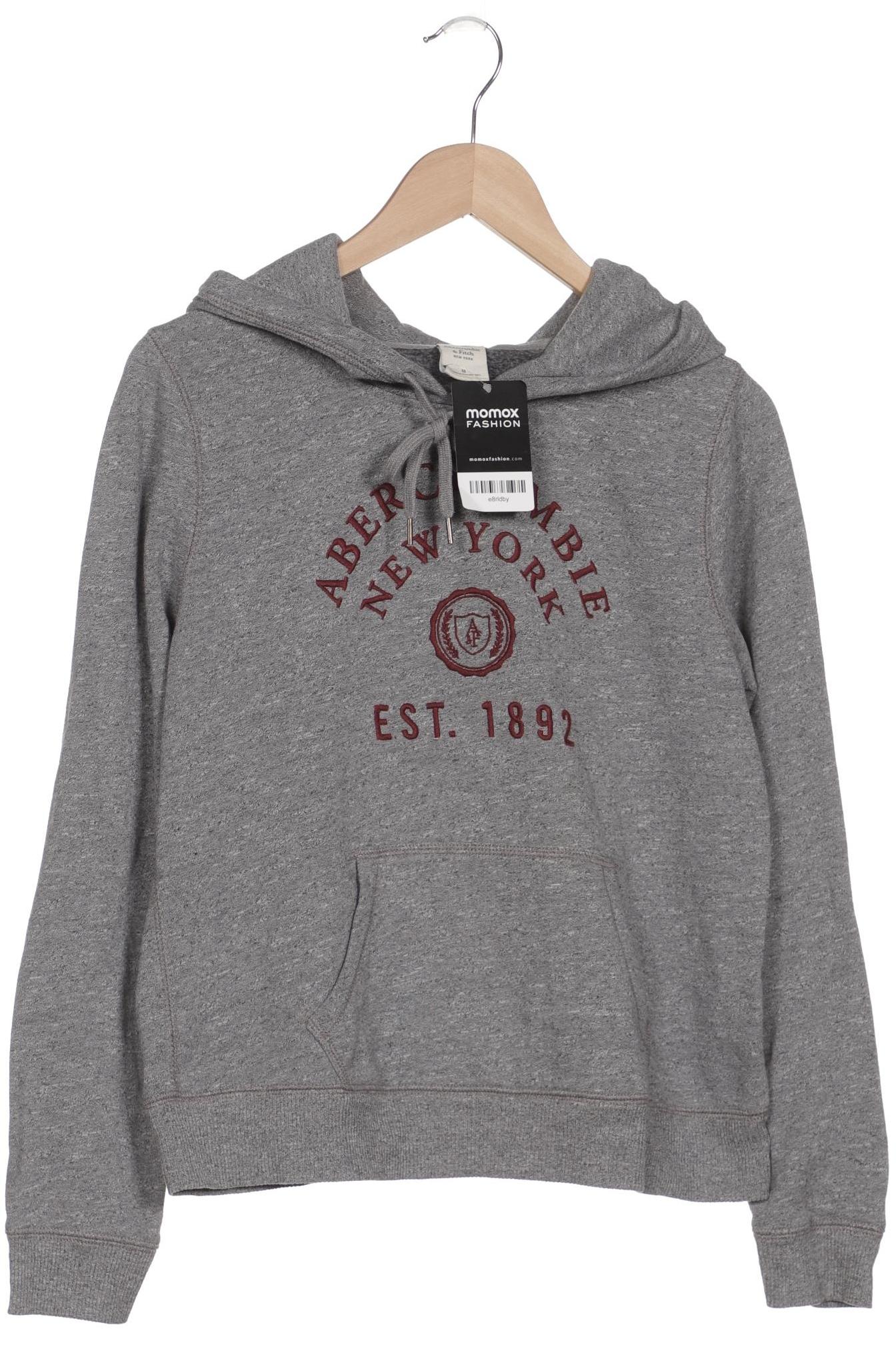 

Abercrombie & Fitch Damen Kapuzenpullover, grau, Gr. 38