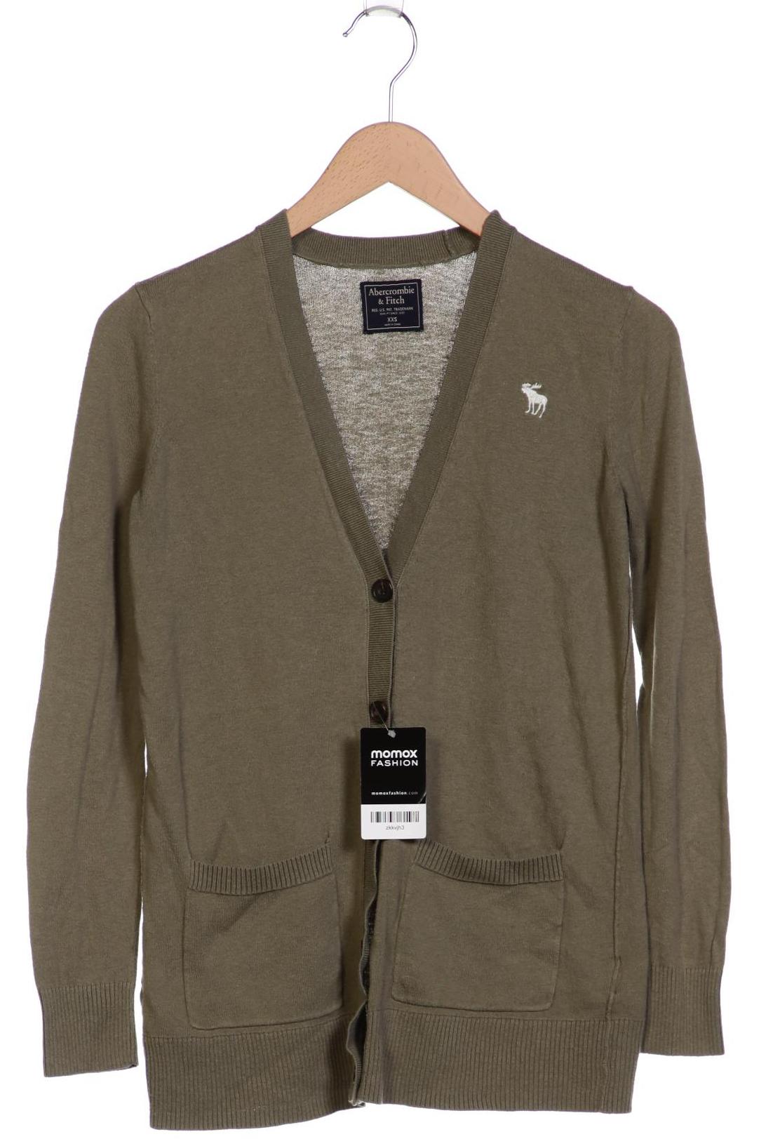 

Abercrombie & Fitch Damen Strickjacke, grün, Gr. 32