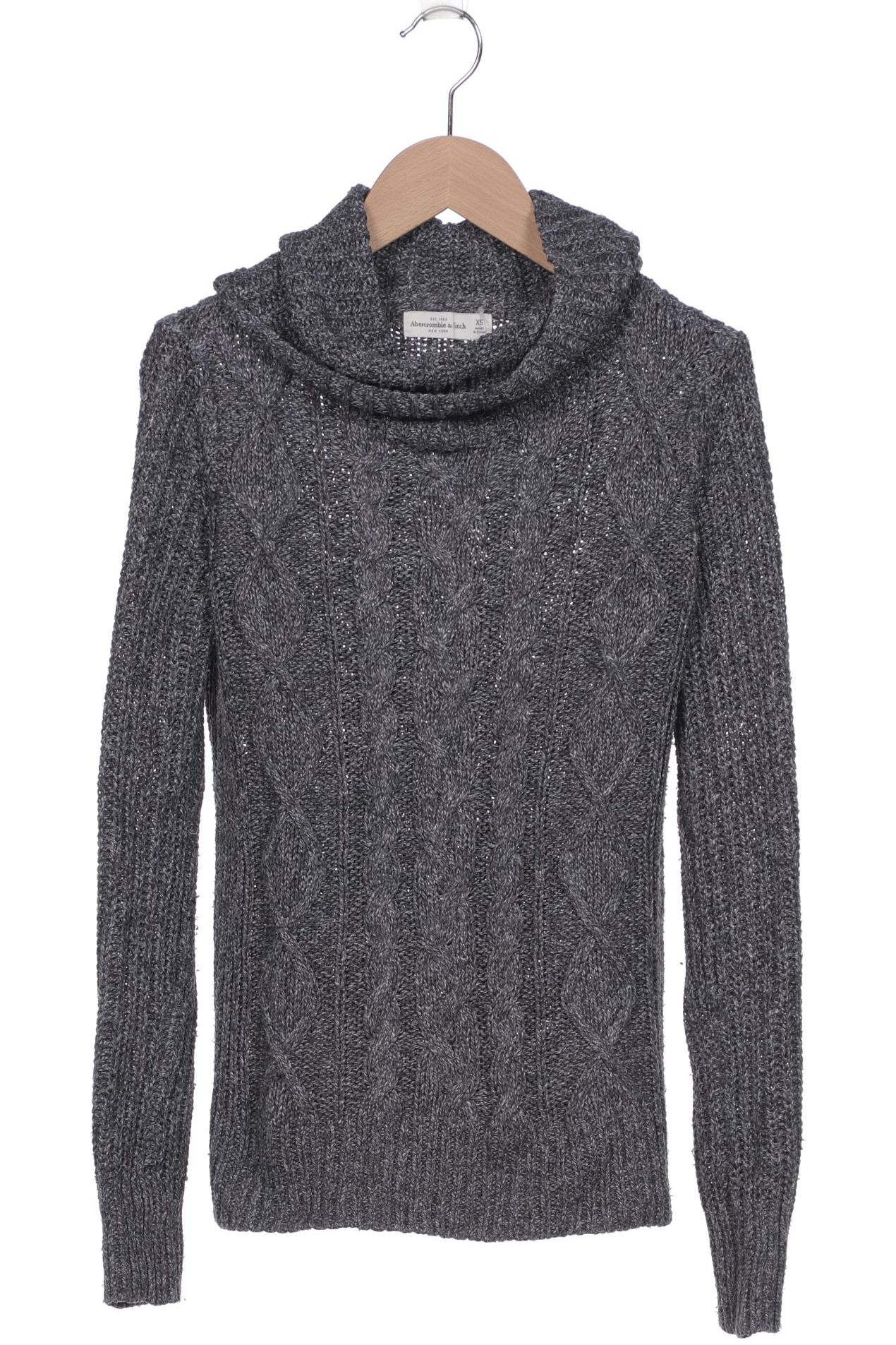 

Abercrombie & Fitch Damen Pullover, grau