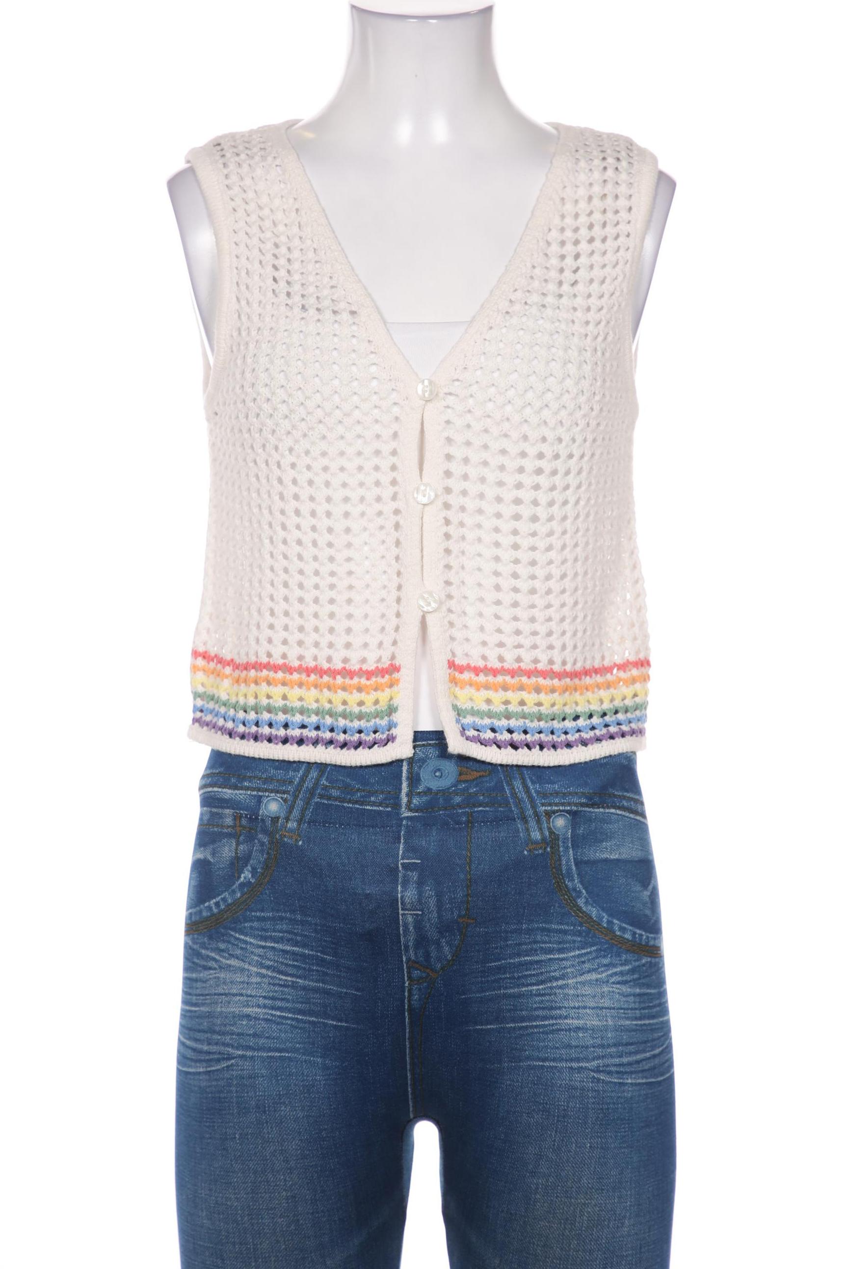 

Abercrombie & Fitch Damen Strickjacke, weiß, Gr. 34