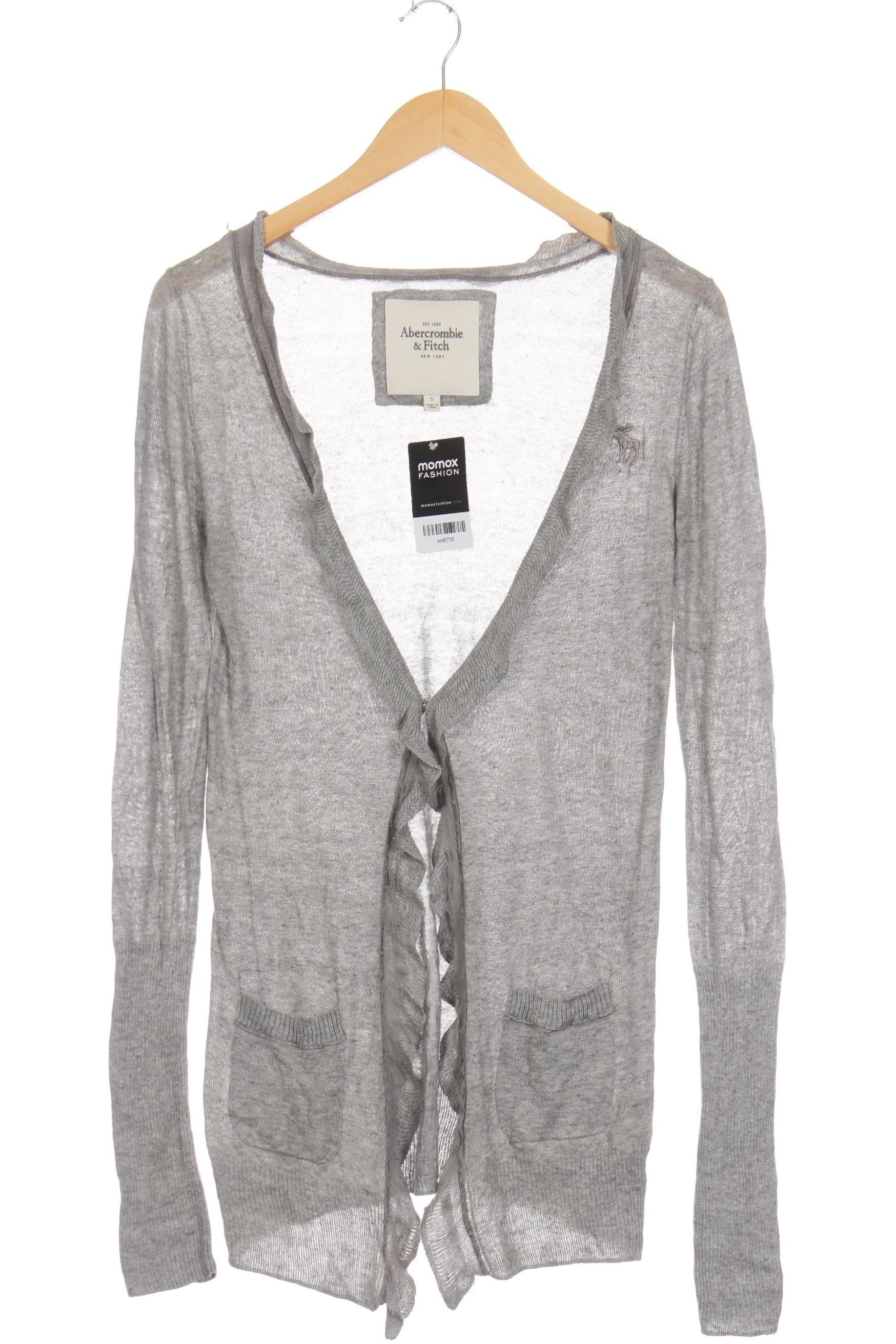 

Abercrombie & Fitch Damen Strickjacke, grau, Gr.