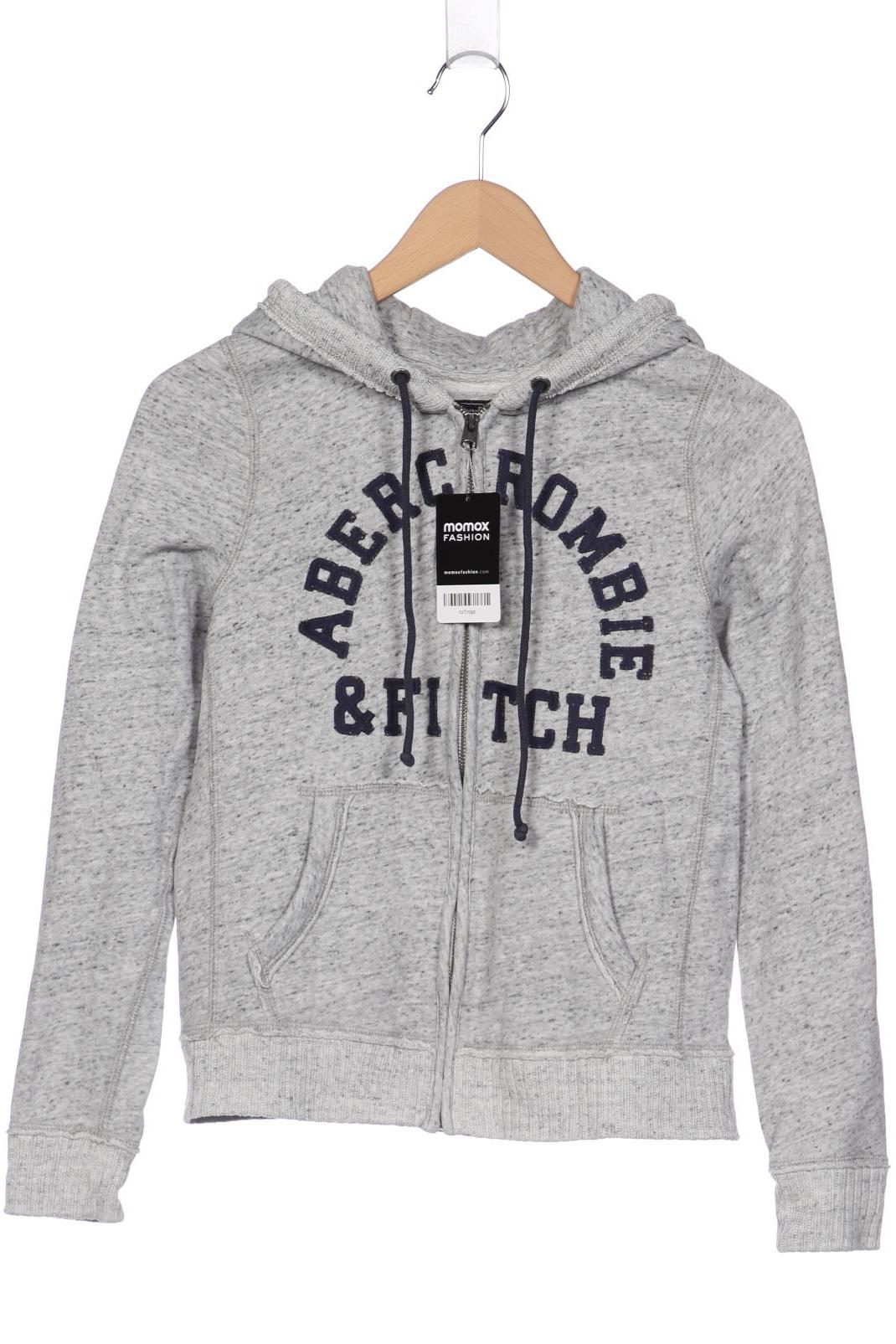 

Abercrombie & Fitch Damen Kapuzenpullover, grau
