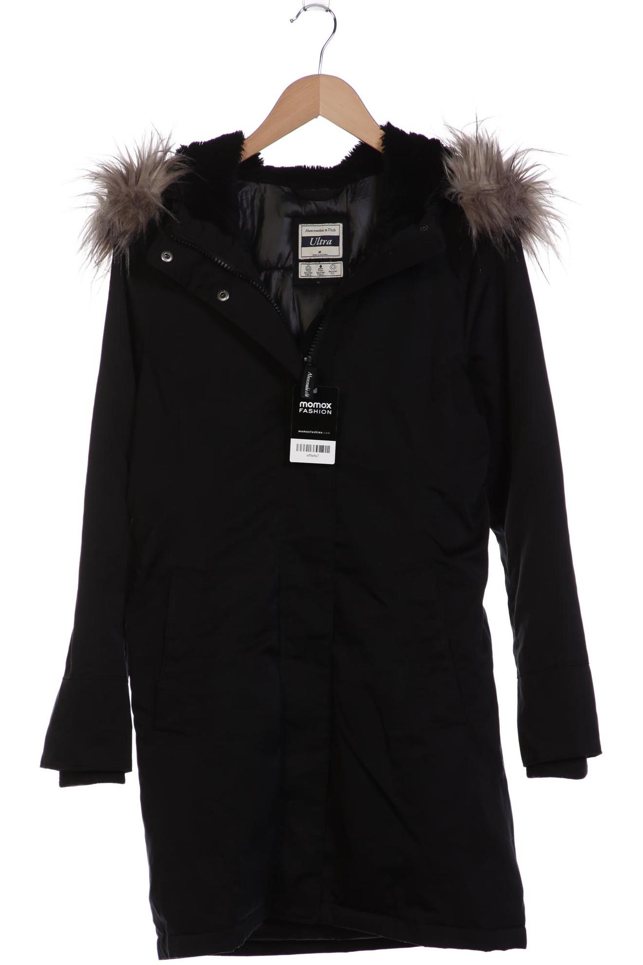 

Abercrombie & Fitch Damen Mantel, schwarz, Gr. 38