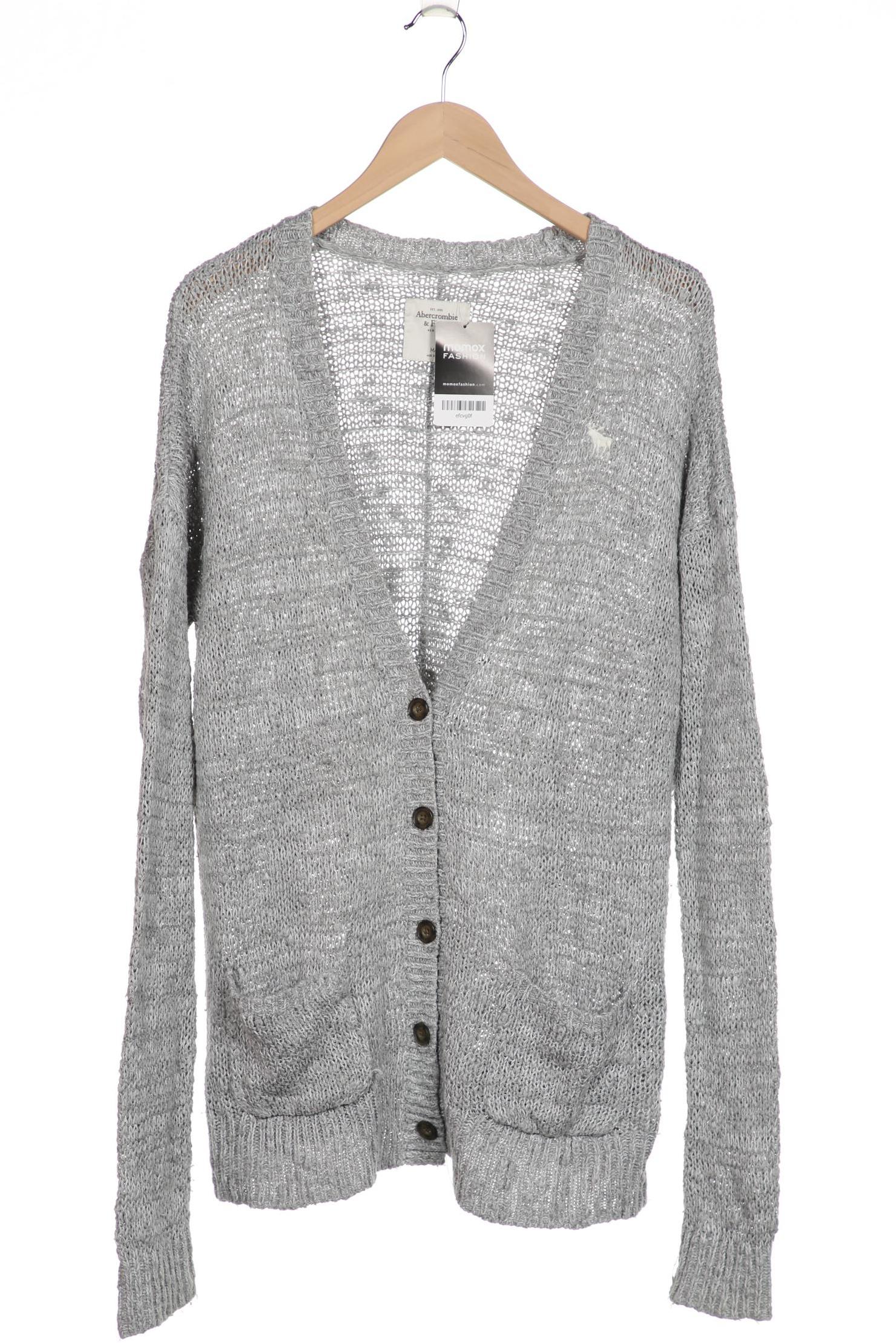 

Abercrombie & Fitch Damen Strickjacke, grau