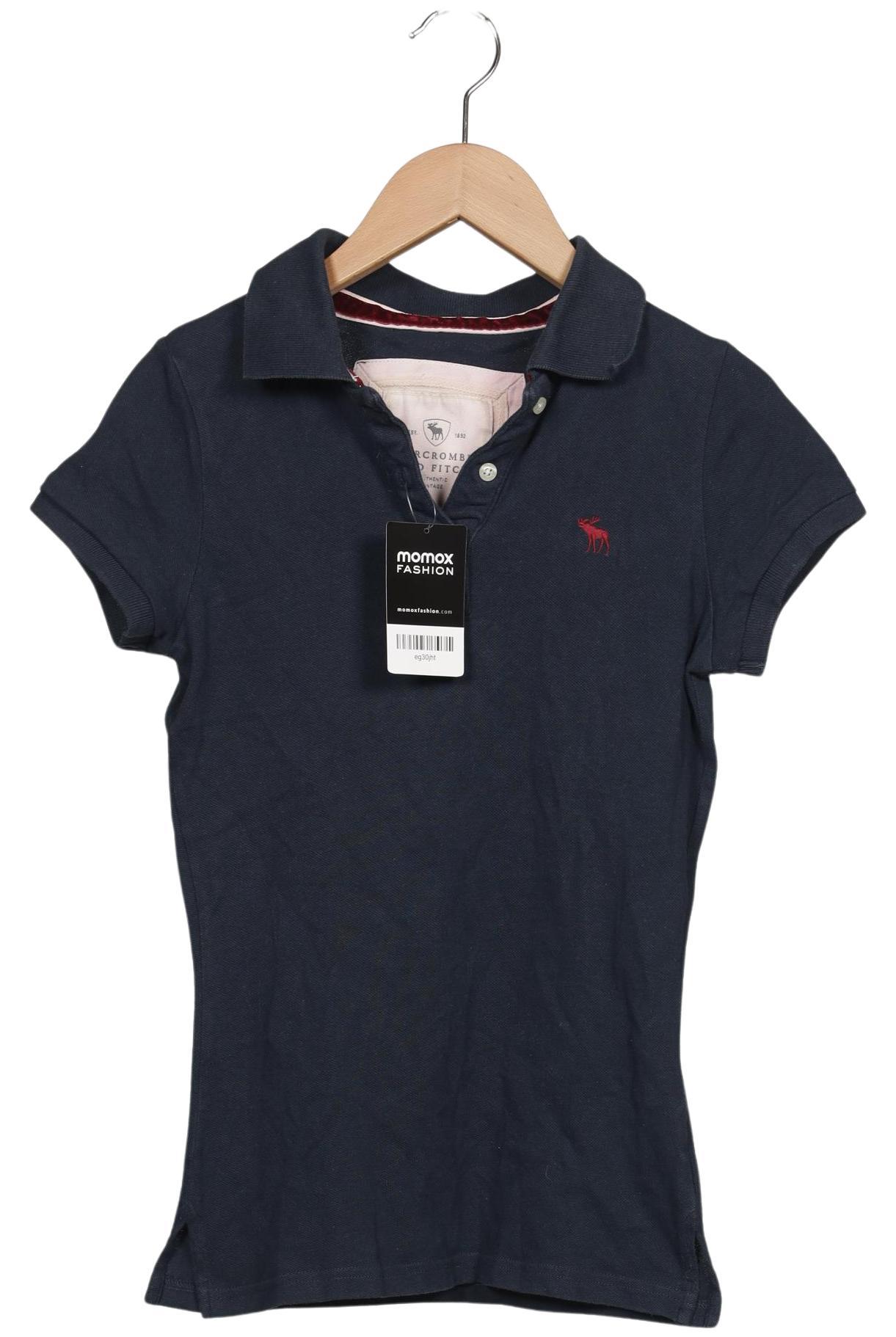 

Abercrombie & Fitch Damen Poloshirt, marineblau, Gr. 36