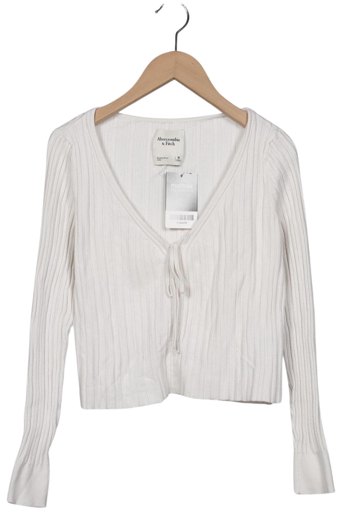 

Abercrombie & Fitch Damen Langarmshirt, cremeweiß, Gr. 38