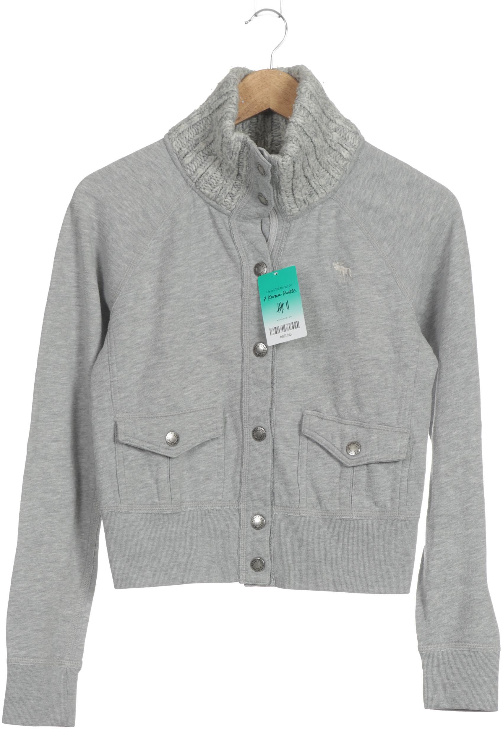 

Abercrombie & Fitch Damen Strickjacke, grau, Gr. 38