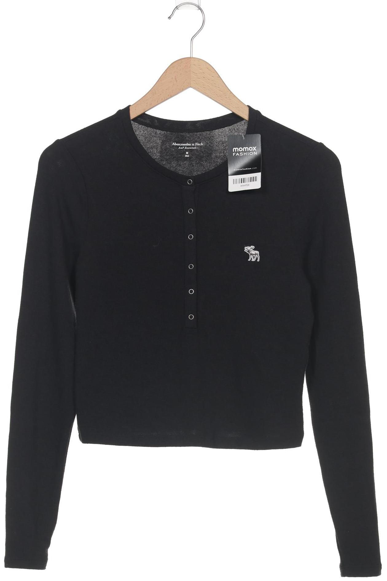 

Abercrombie & Fitch Damen Langarmshirt, schwarz, Gr. 38