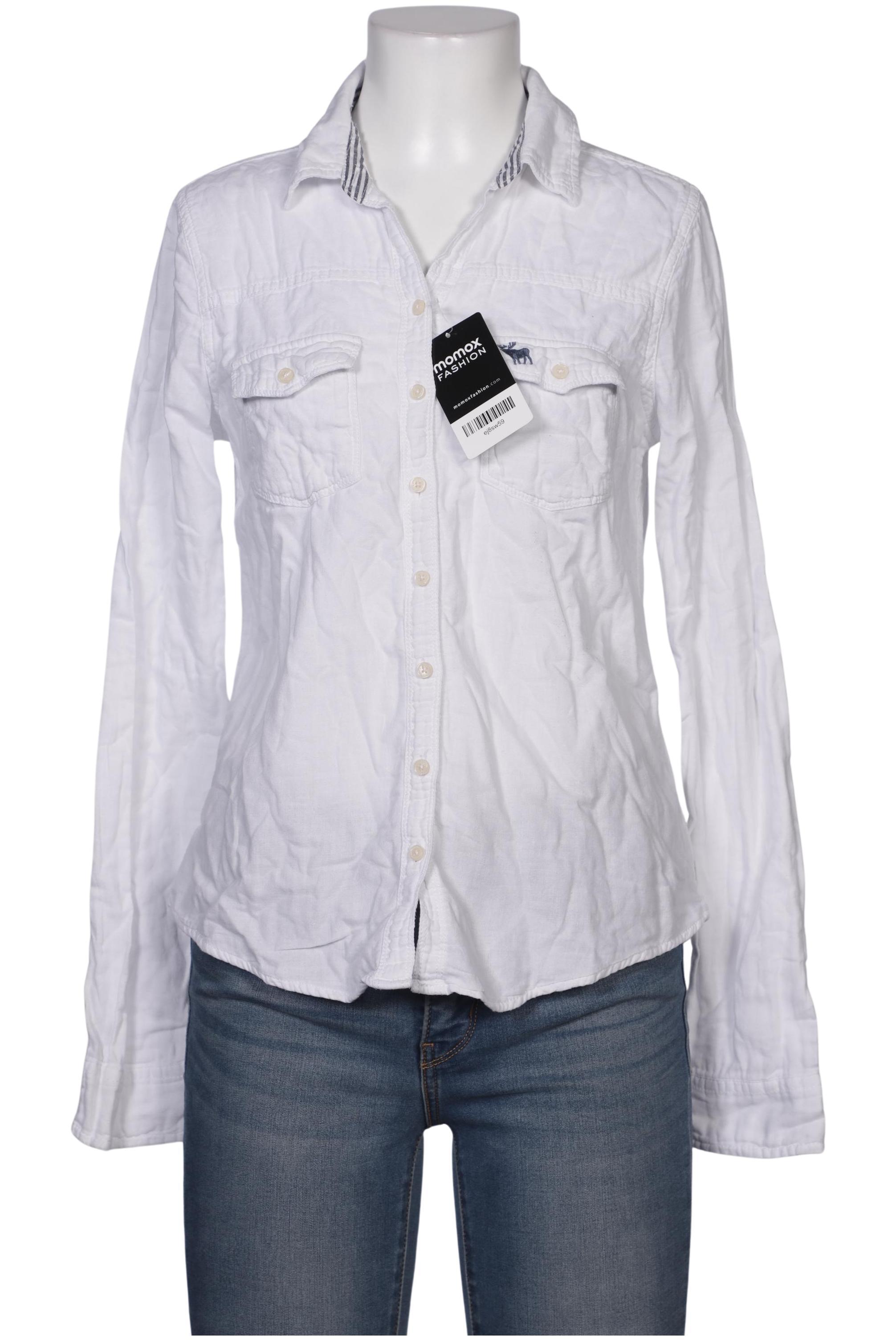 

Abercrombie & Fitch Damen Bluse, weiß, Gr. 38