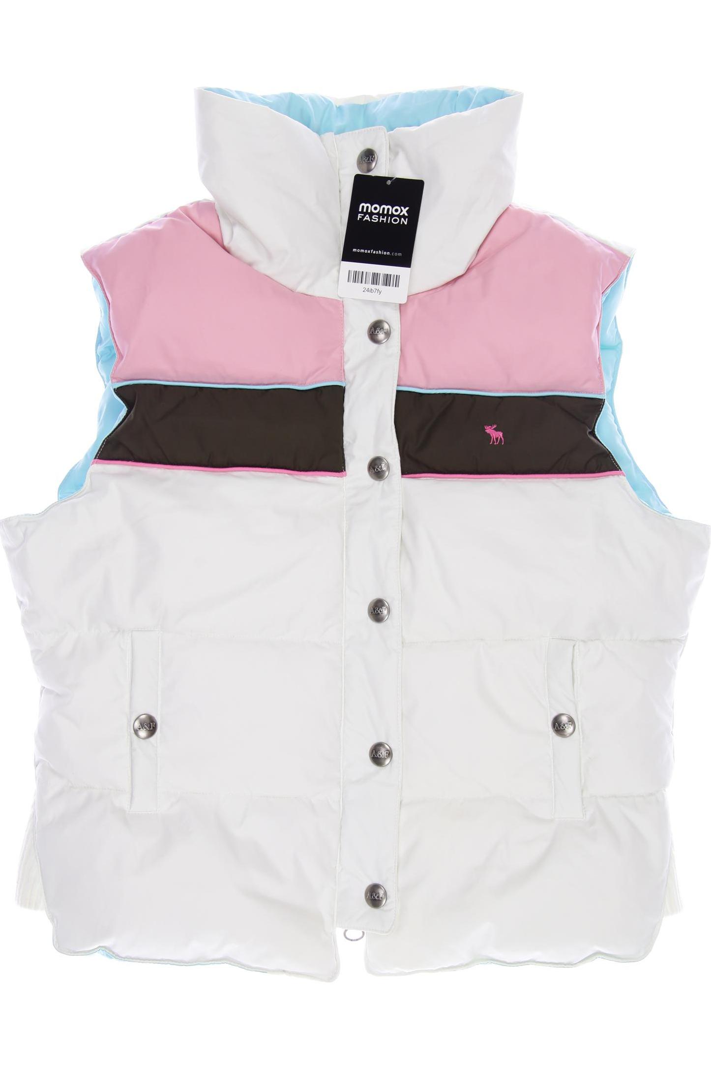 

Abercrombie & Fitch Damen Weste, weiß, Gr. 42