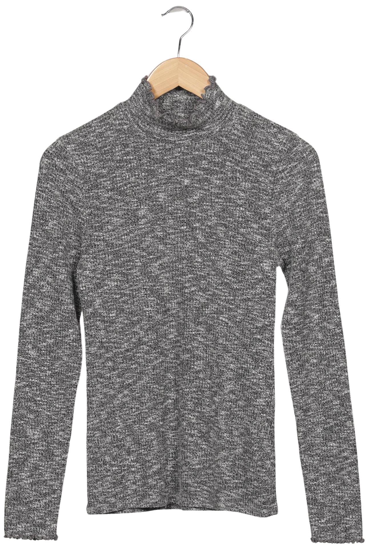 

Abercrombie & Fitch Damen Langarmshirt, grau, Gr. 38