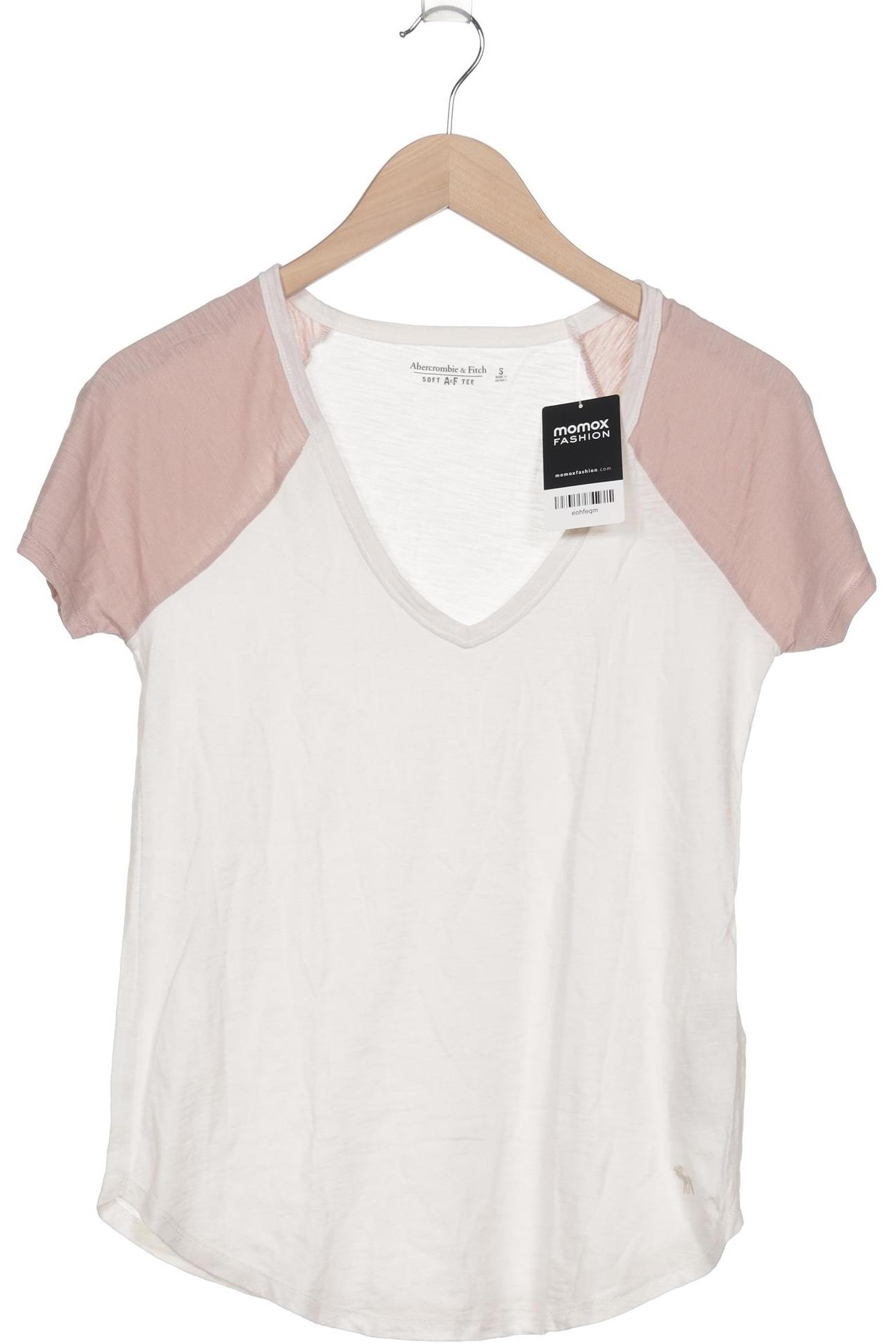 

Abercrombie & Fitch Damen T-Shirt, weiß, Gr. 36