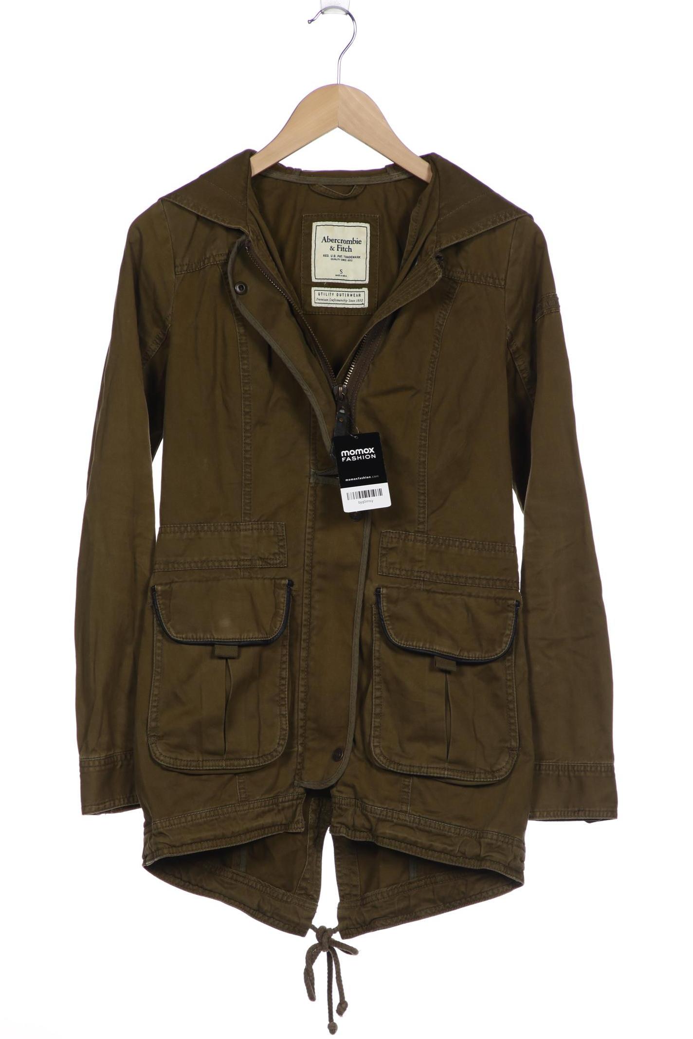 

Abercrombie & Fitch Damen Mantel, grün, Gr. 36