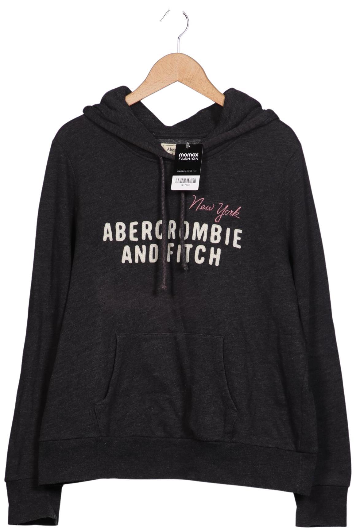 

Abercrombie & Fitch Damen Kapuzenpullover, grau, Gr. 44