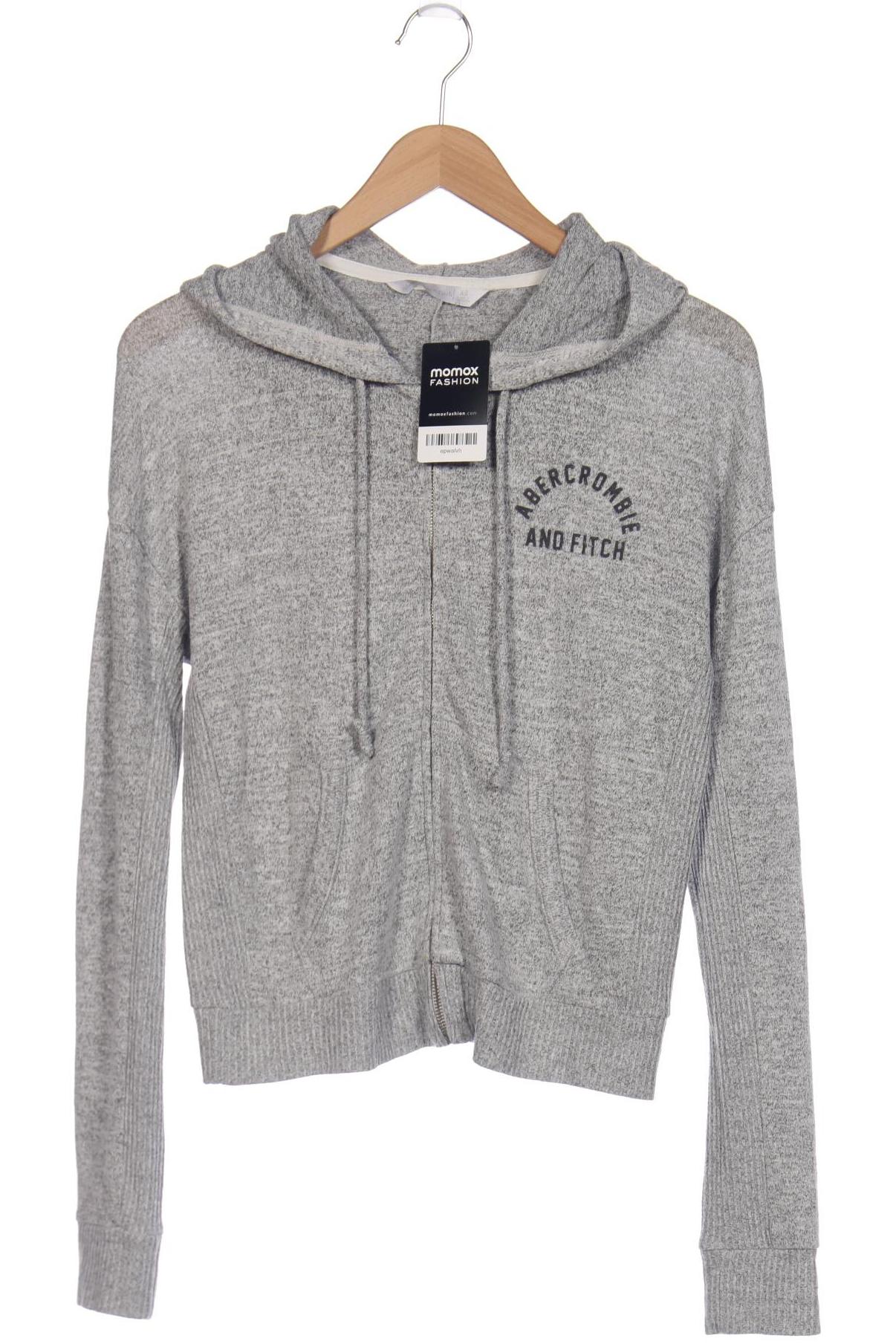 

Abercrombie & Fitch Damen Kapuzenpullover, grau