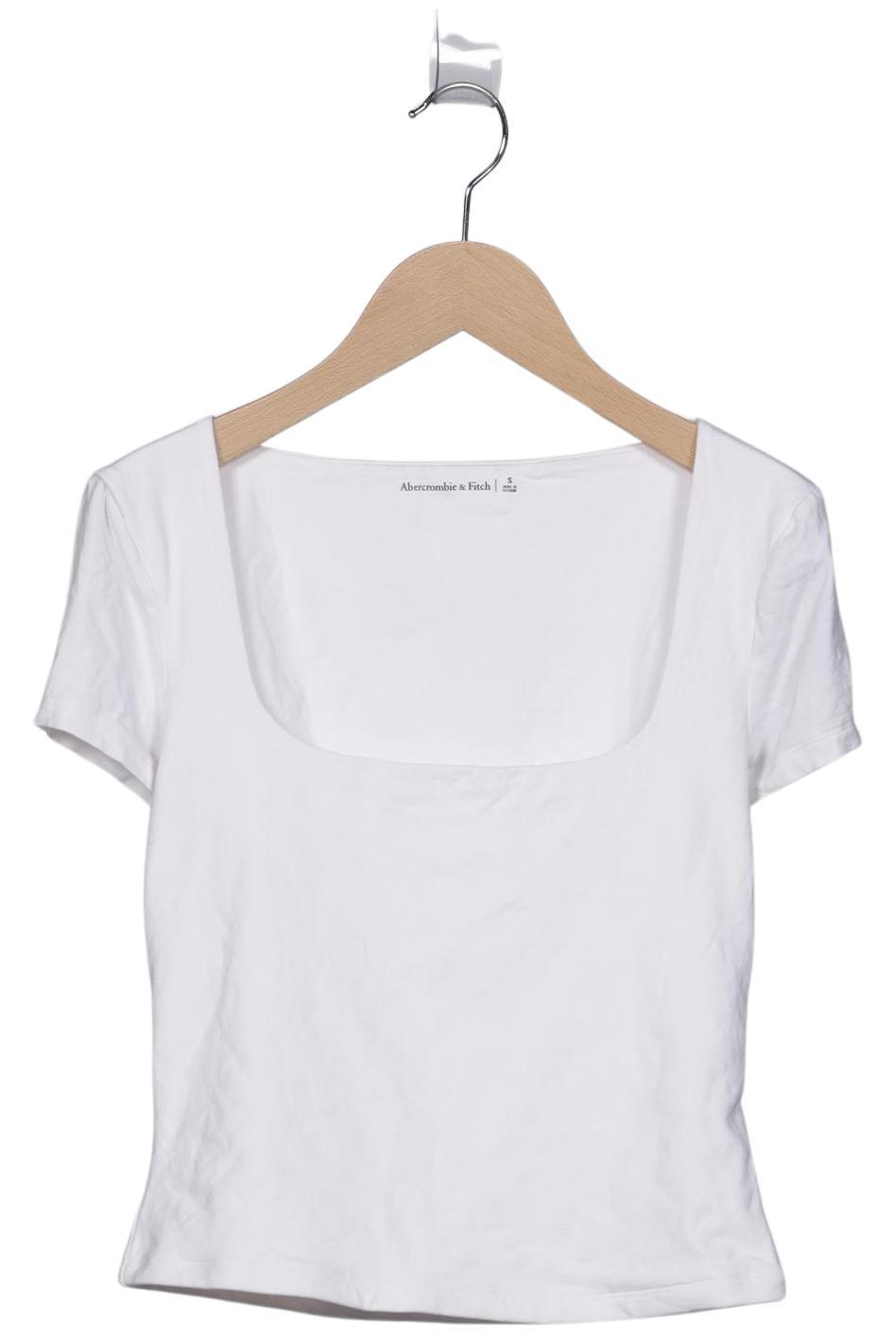 

Abercrombie & Fitch Damen T-Shirt, weiß, Gr. 36