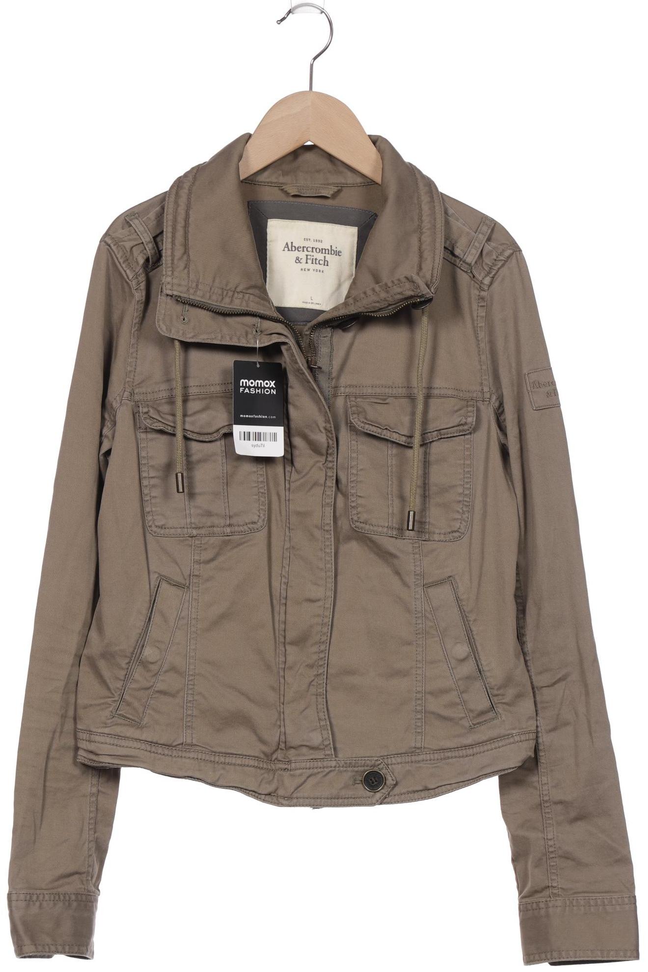 

Abercrombie & Fitch Damen Jacke, beige, Gr. 42