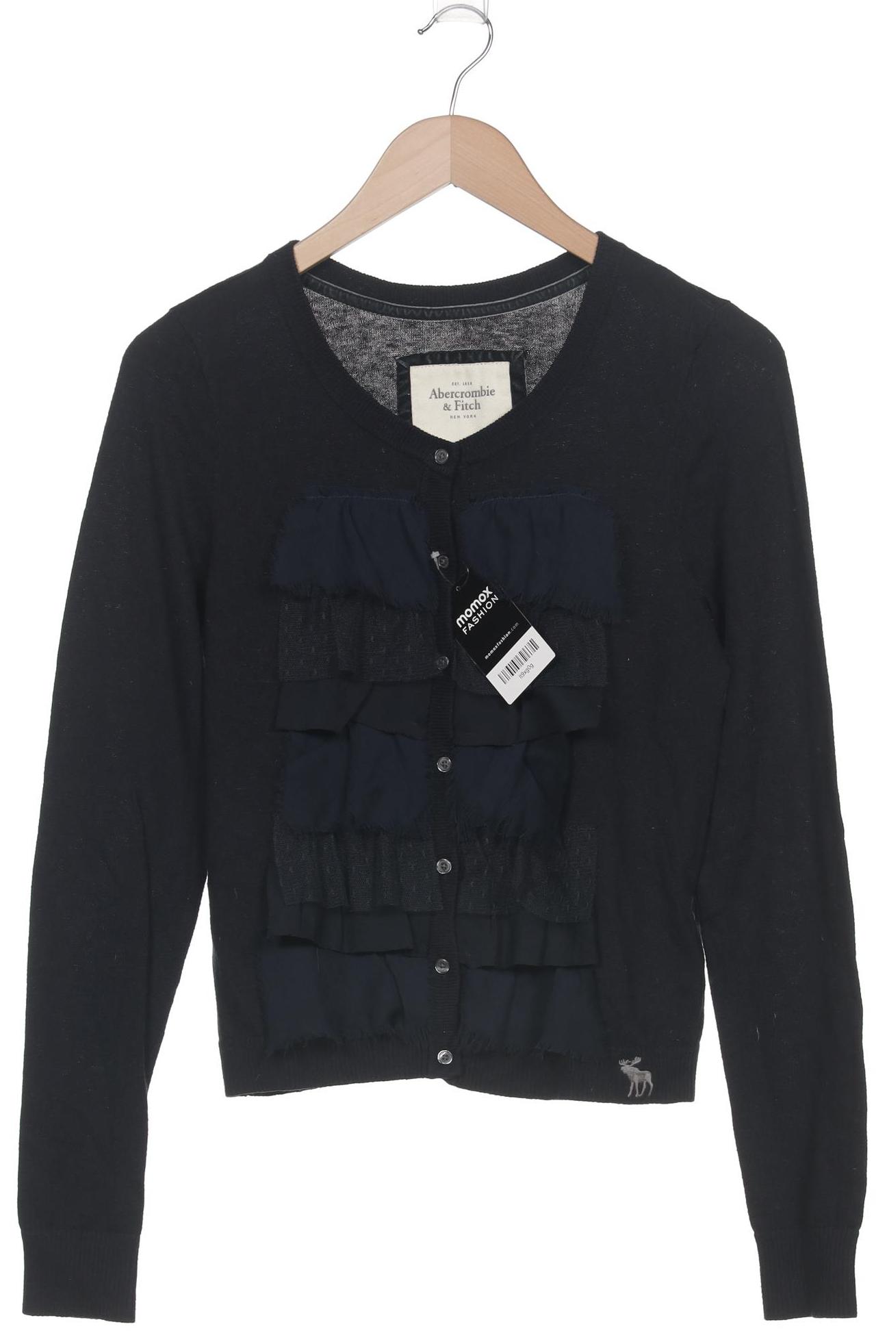 

Abercrombie & Fitch Damen Strickjacke, marineblau, Gr. 42