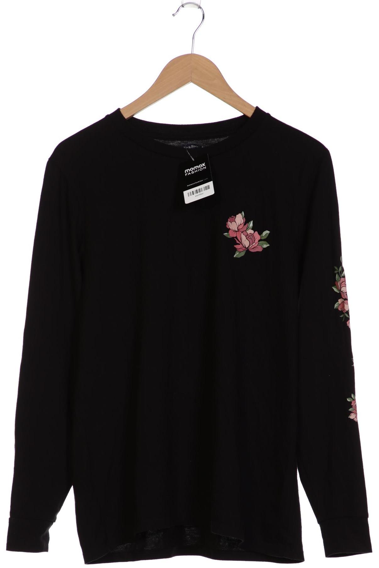 

Abercrombie & Fitch Damen Langarmshirt, schwarz, Gr. 38