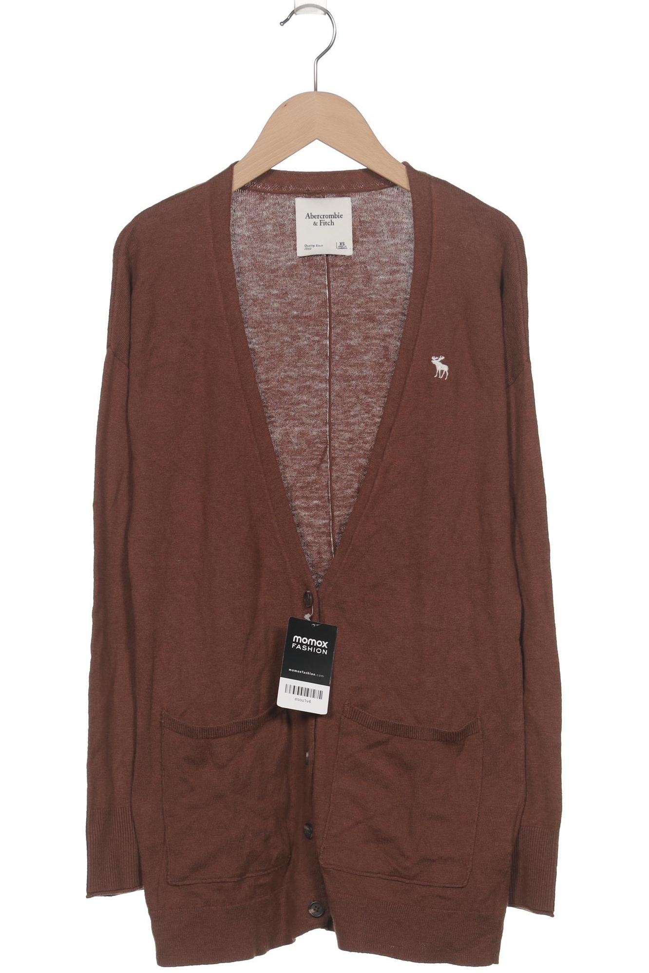 

Abercrombie & Fitch Damen Strickjacke, braun, Gr. 34