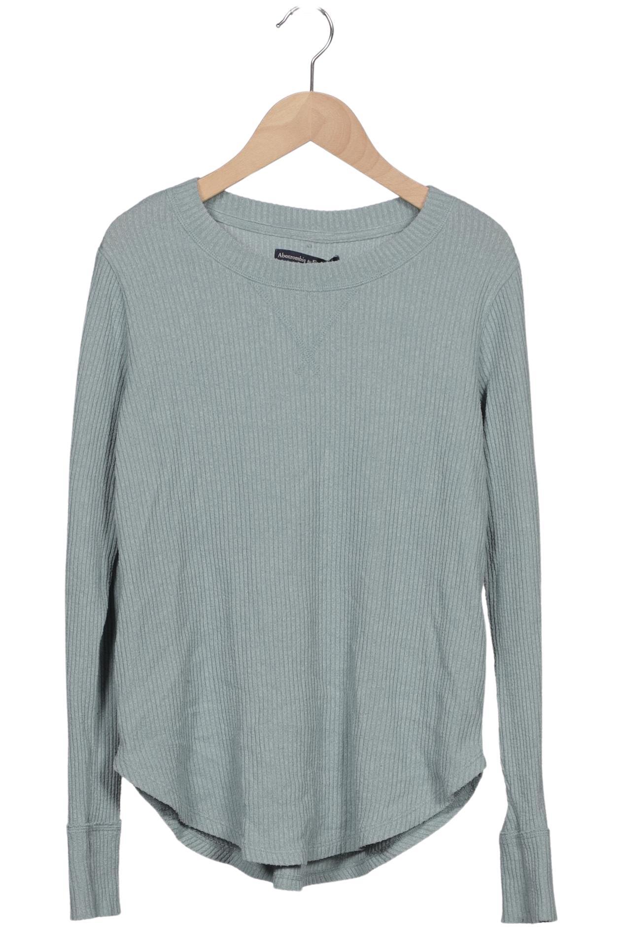 

Abercrombie & Fitch Damen Langarmshirt, hellgrün, Gr. 36