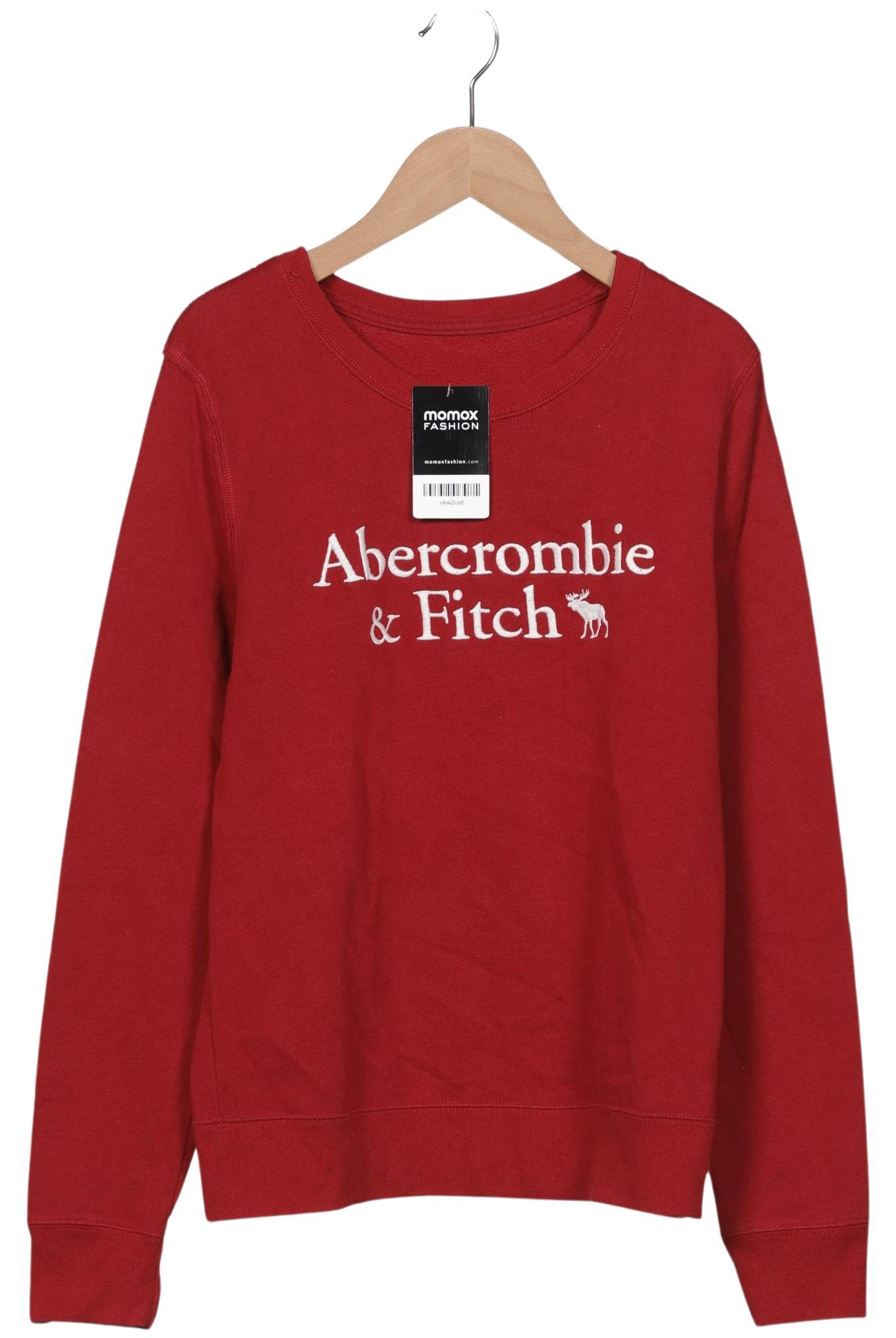 

Abercrombie & Fitch Damen Sweatshirt, rot, Gr. 38