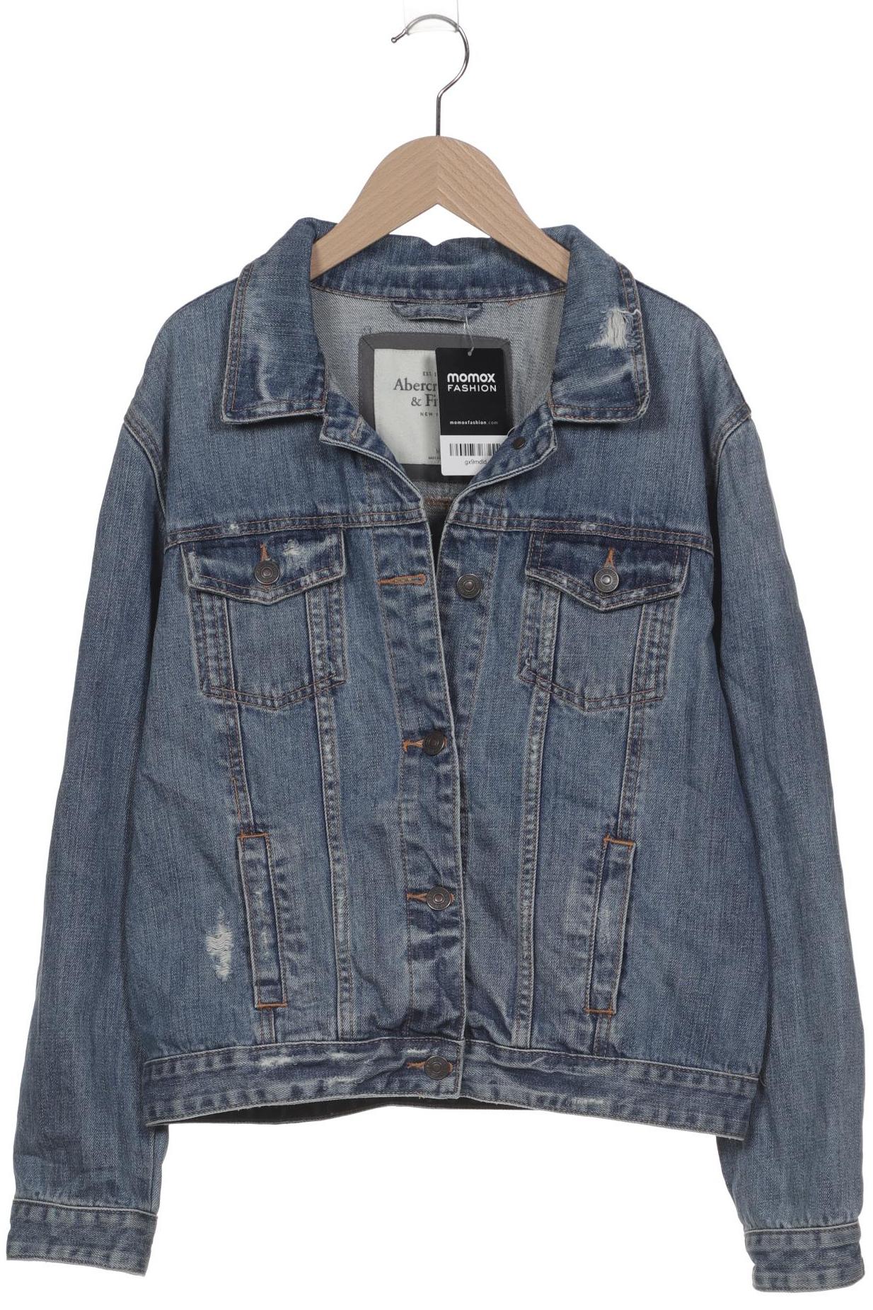

Abercrombie & Fitch Damen Jacke, blau, Gr. 38