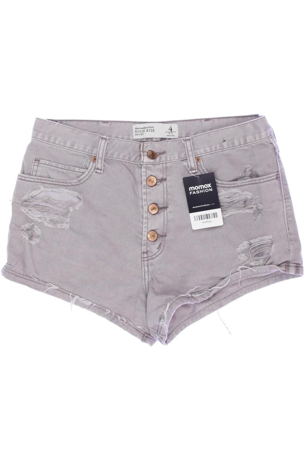 

Abercrombie & Fitch Damen Shorts, grau, Gr. 27