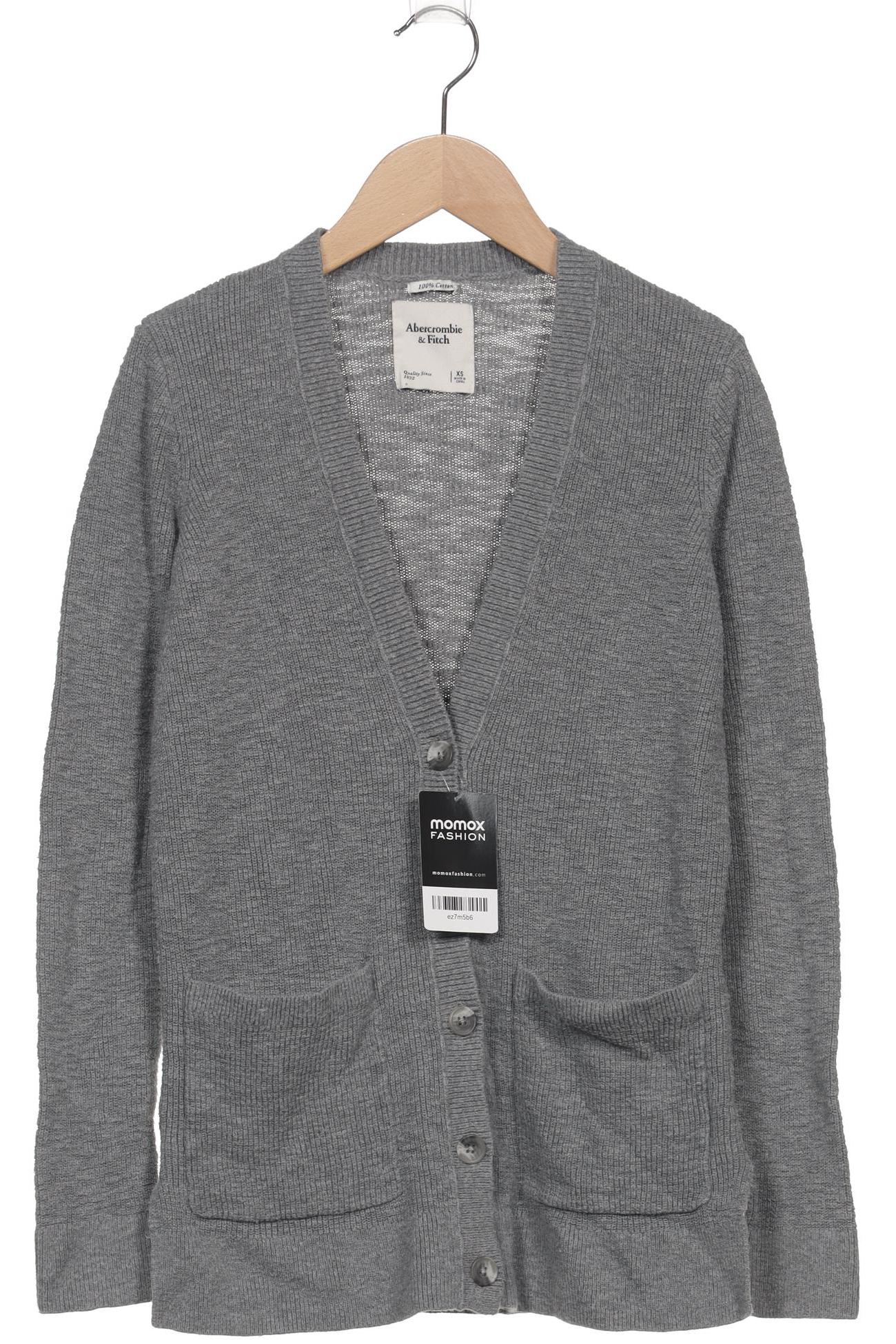 

Abercrombie & Fitch Damen Strickjacke, grau, Gr. 34