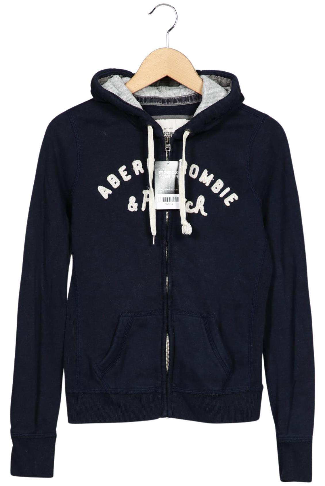 

Abercrombie & Fitch Damen Kapuzenpullover, marineblau, Gr. 38