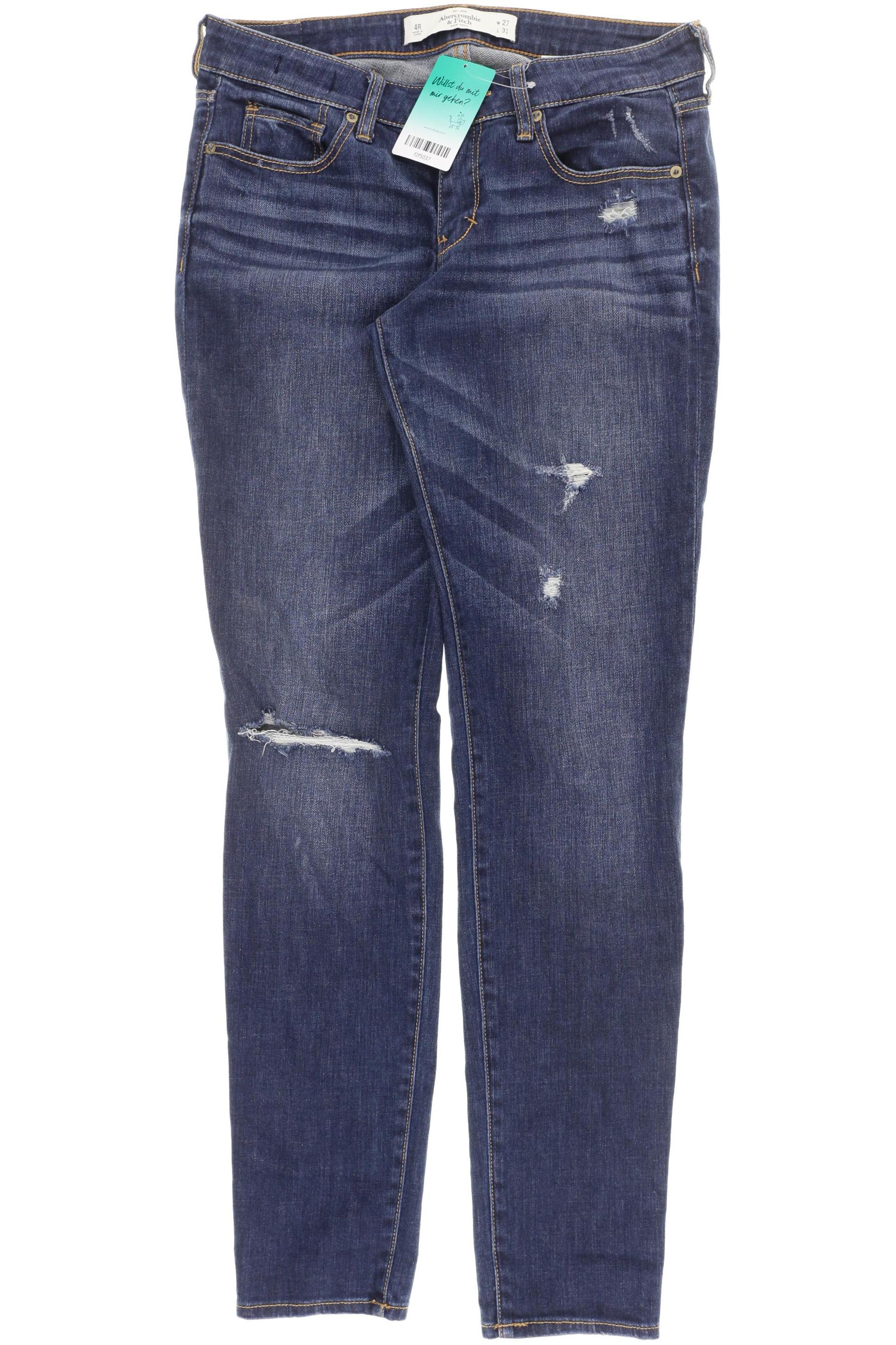 

Abercrombie & Fitch Damen Jeans, blau, Gr. 27