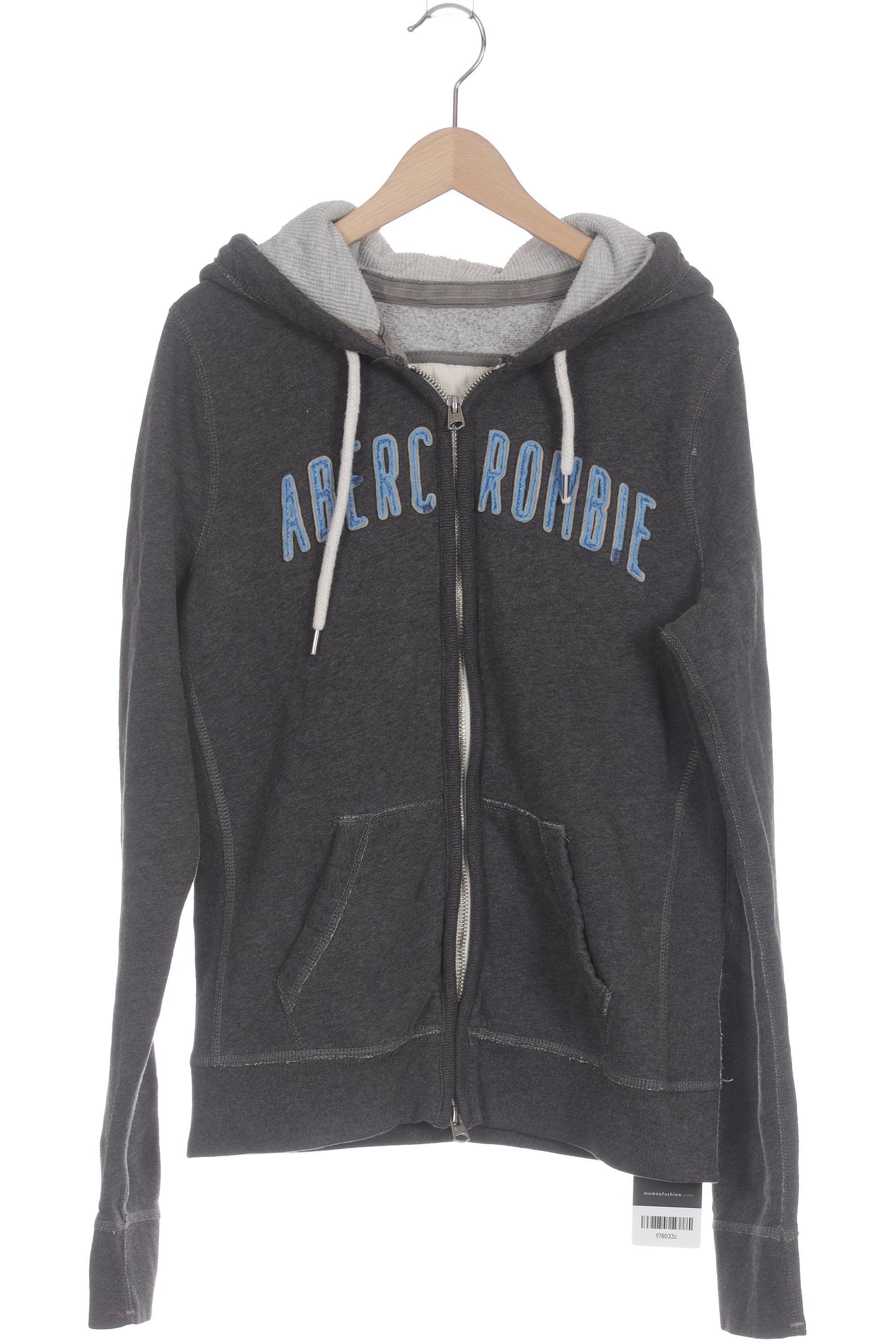 

Abercrombie & Fitch Damen Kapuzenpullover, grau, Gr. 42