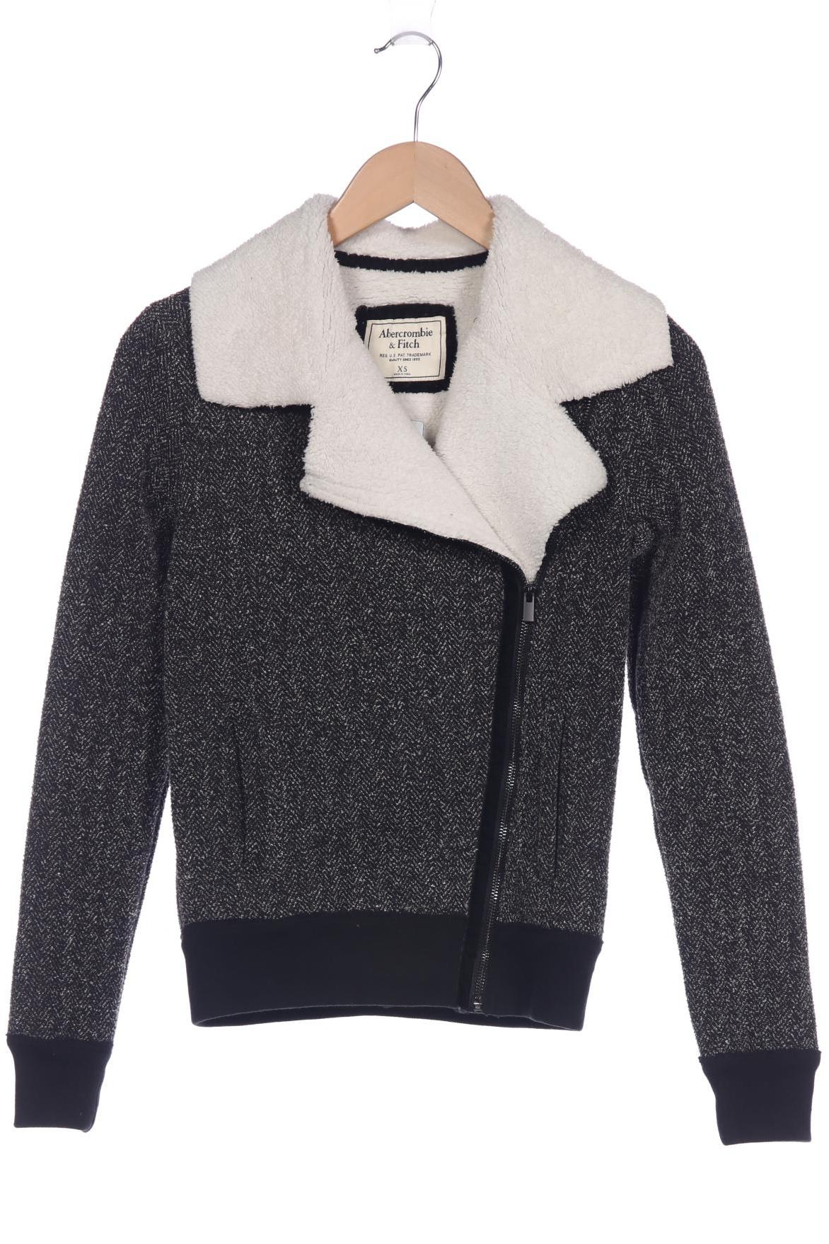 

Abercrombie & Fitch Damen Jacke, schwarz, Gr. 34