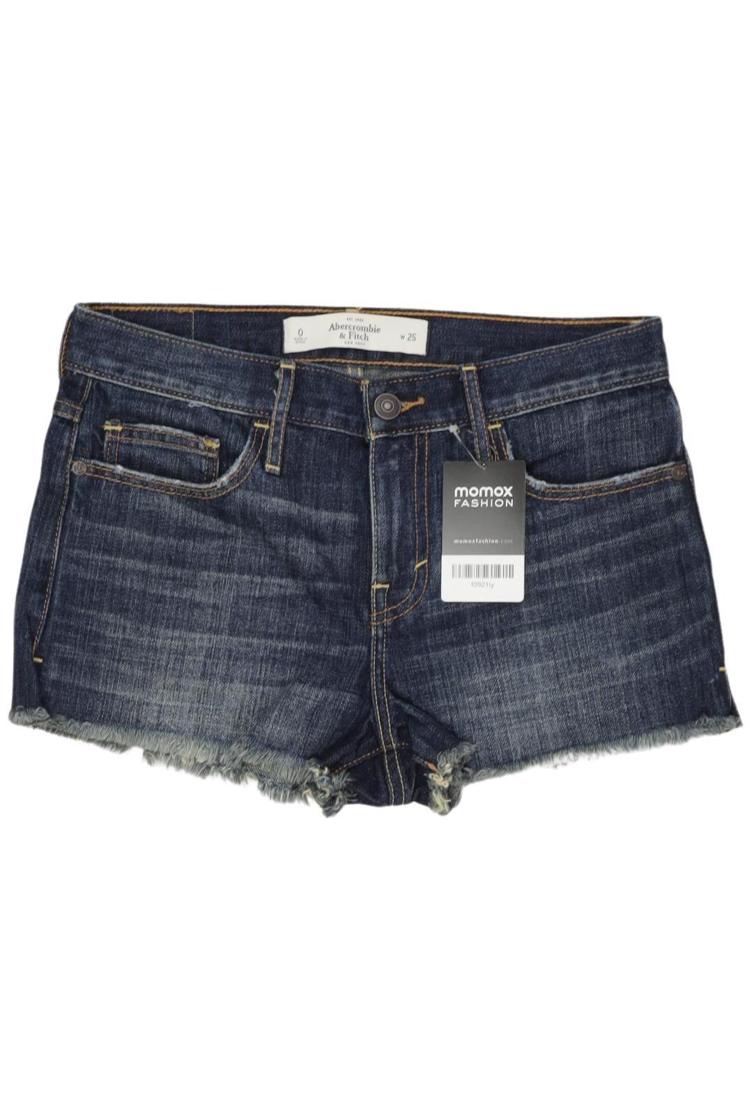 

Abercrombie & Fitch Damen Shorts, marineblau, Gr. 25
