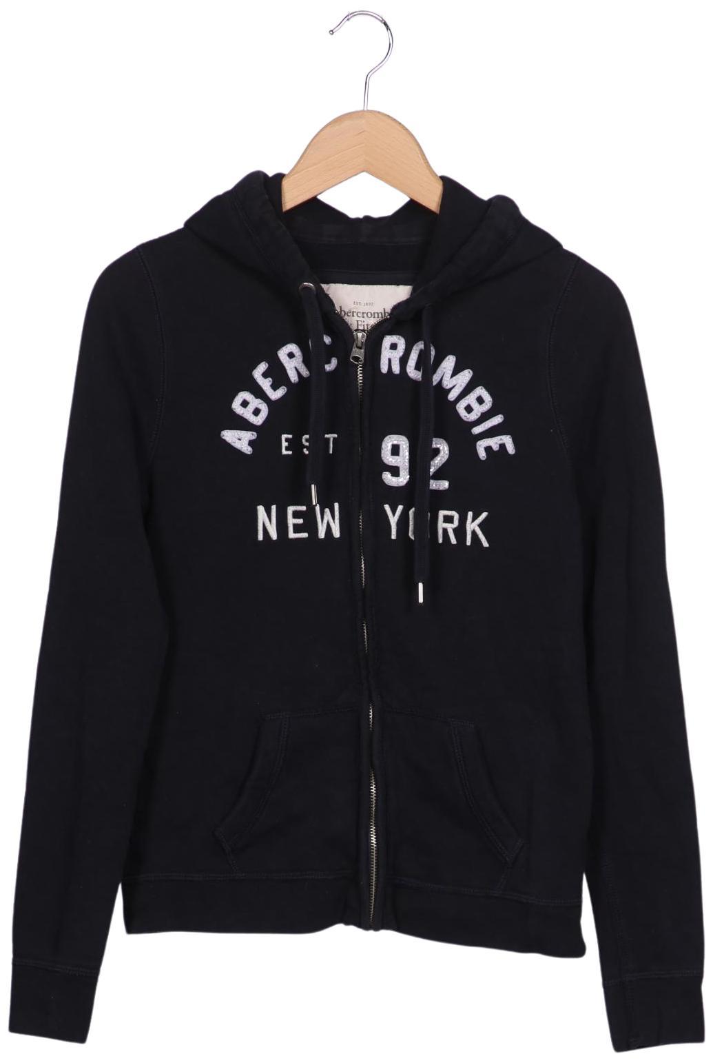 

Abercrombie & Fitch Damen Kapuzenpullover, marineblau, Gr. 38