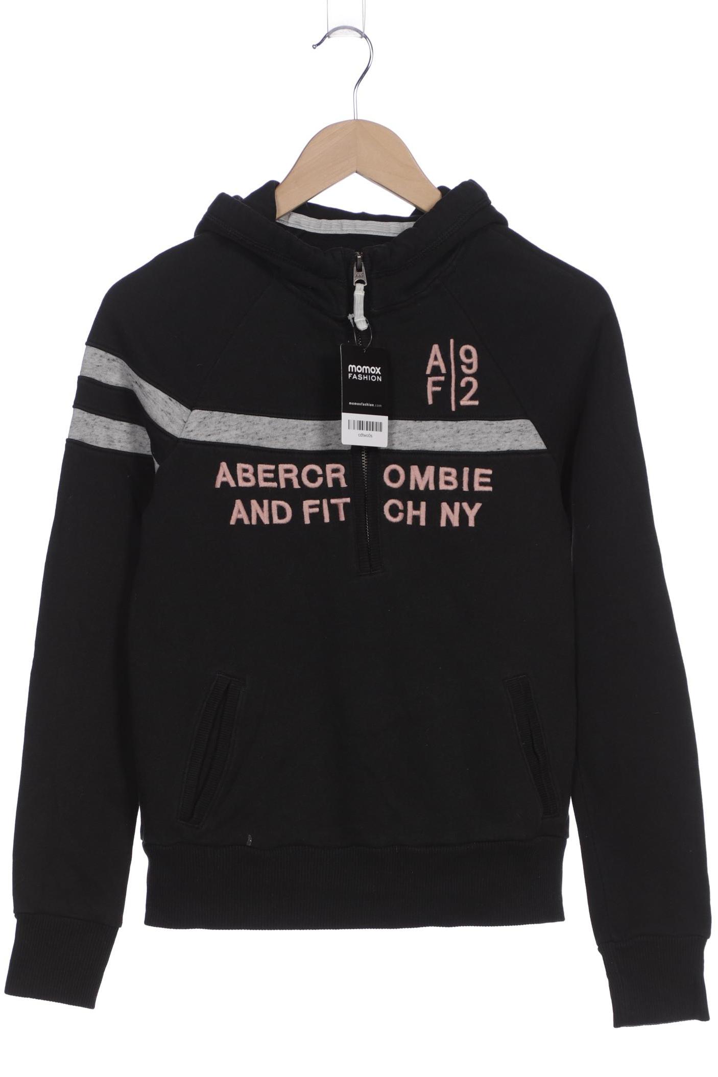 

Abercrombie & Fitch Damen Kapuzenpullover, schwarz, Gr. 36