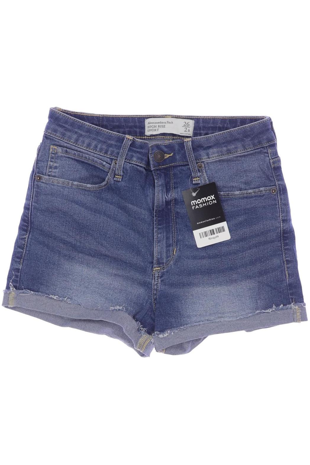 

Abercrombie & Fitch Damen Shorts, blau, Gr. 26