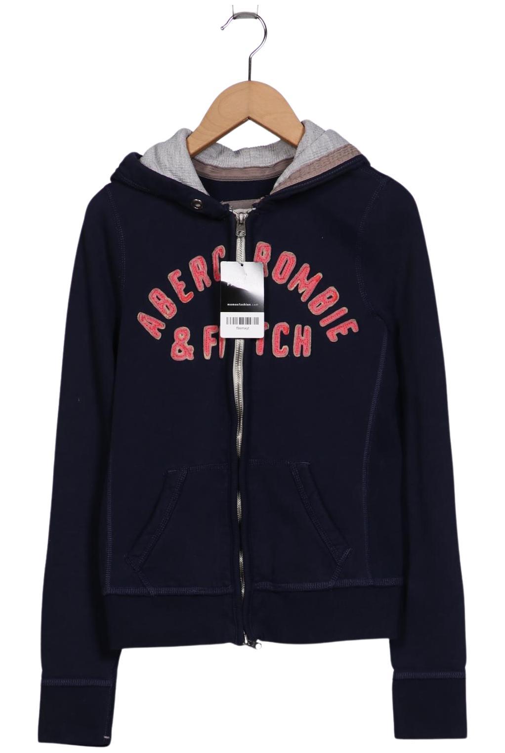 

Abercrombie & Fitch Damen Kapuzenpullover, marineblau, Gr. 36