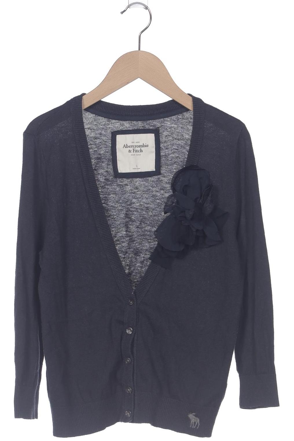 

Abercrombie & Fitch Damen Strickjacke, marineblau, Gr. 42