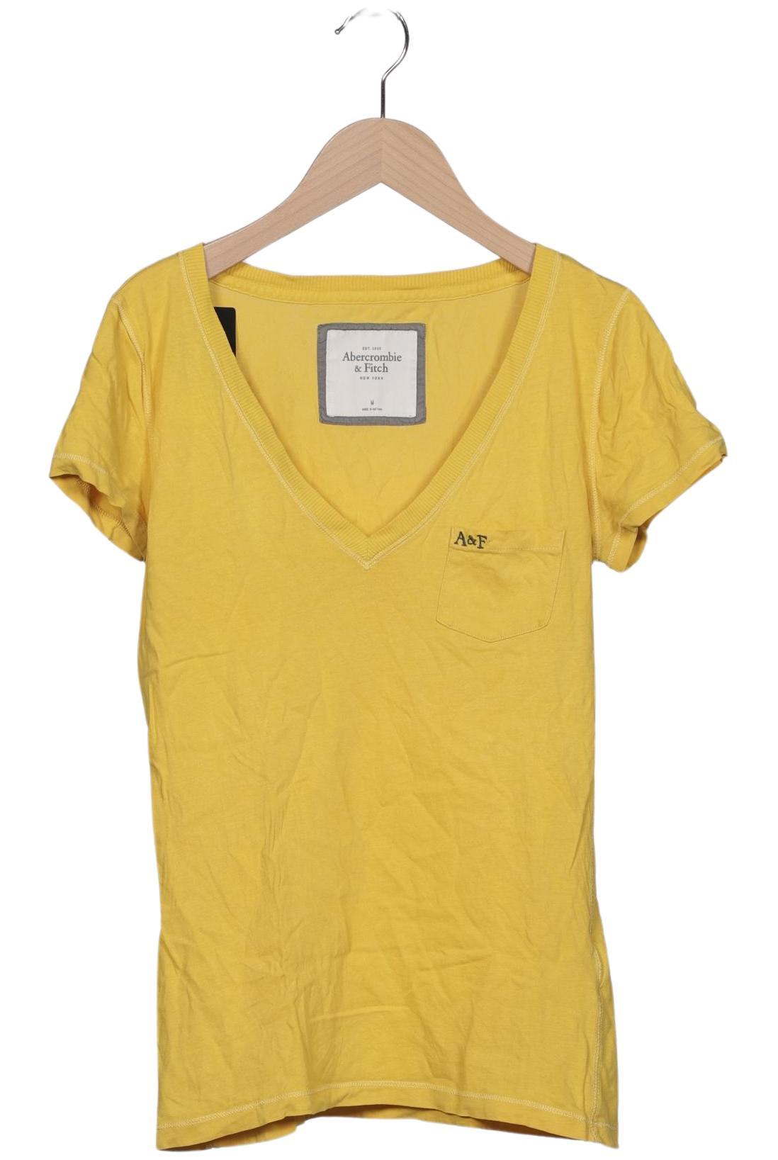

Abercrombie & Fitch Damen T-Shirt, gelb, Gr. 38