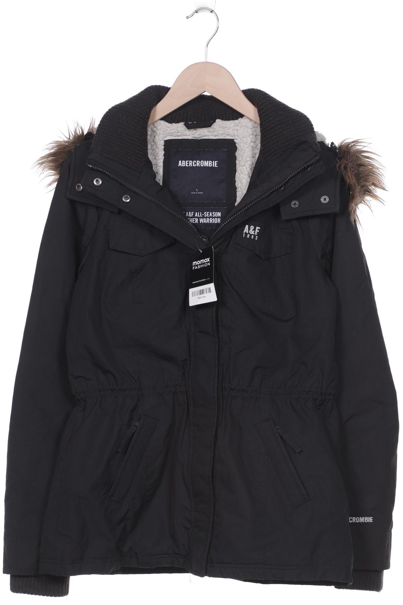

Abercrombie & Fitch Damen Jacke, schwarz