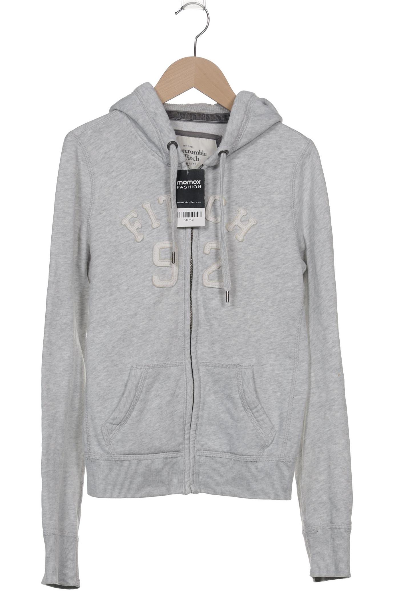 

Abercrombie & Fitch Damen Kapuzenpullover, grau, Gr. 36