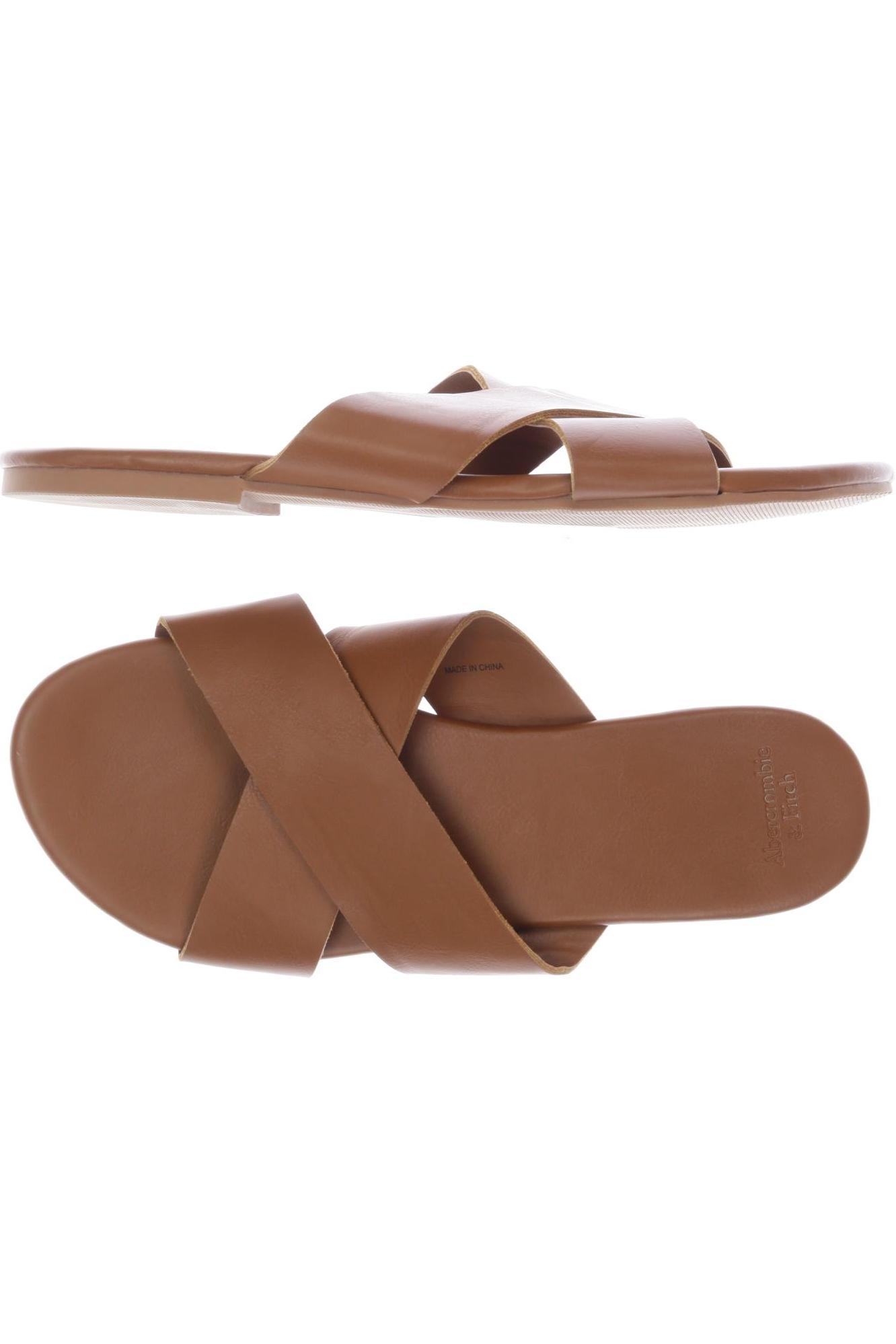 

Abercrombie & Fitch Damen Sandale, braun, Gr. 38