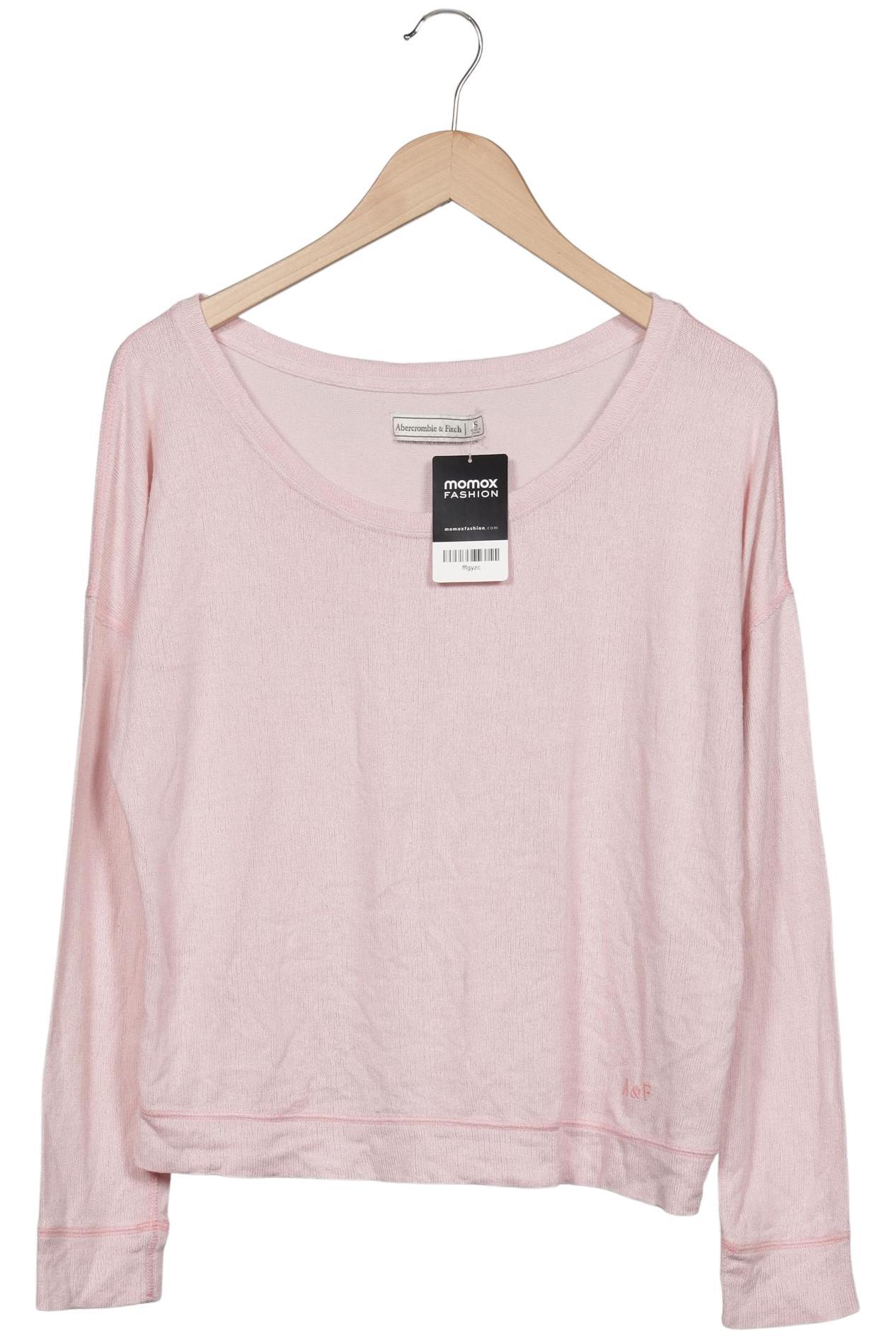 

Abercrombie & Fitch Damen Langarmshirt, pink, Gr. 36