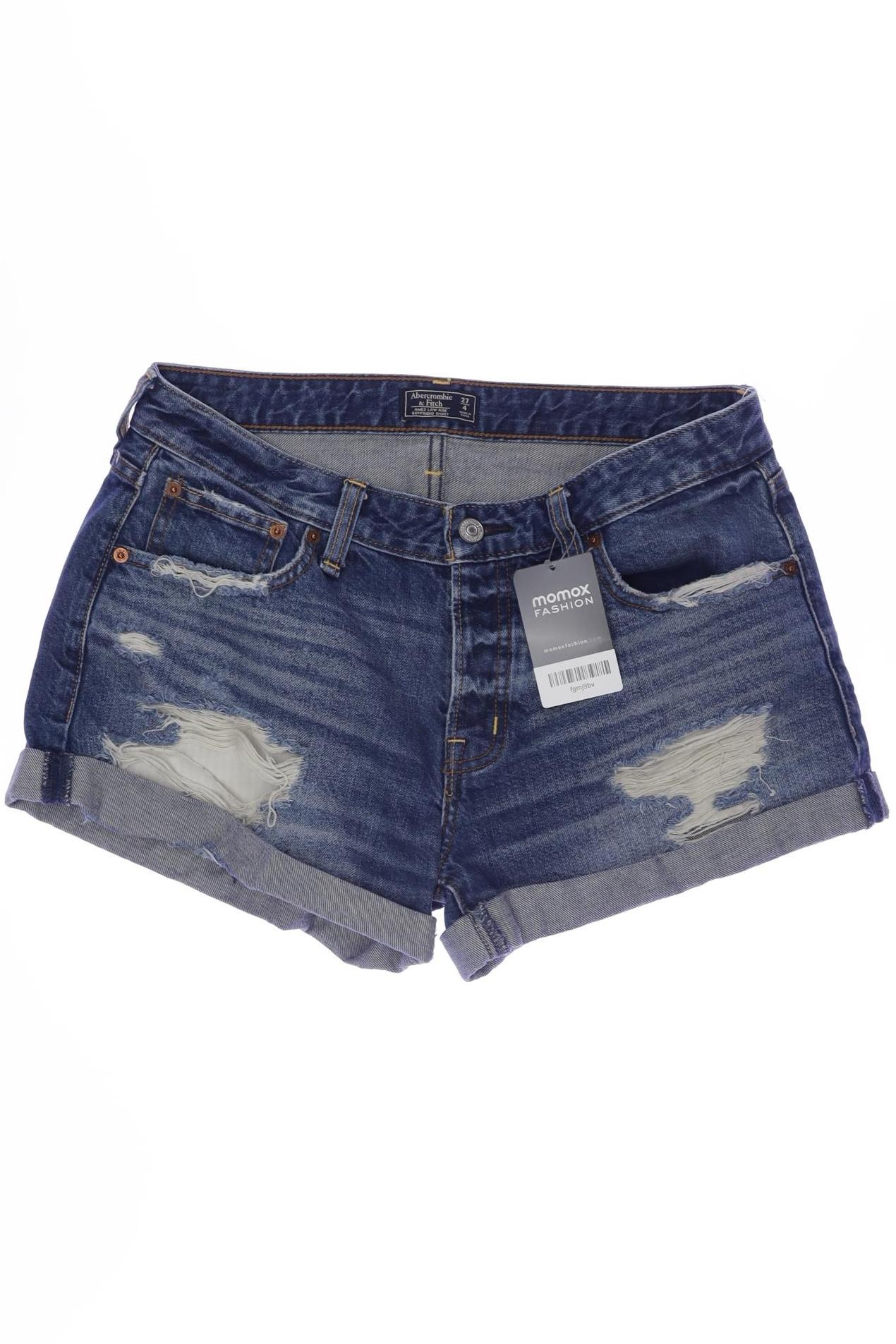 

Abercrombie & Fitch Damen Shorts, blau, Gr. 27