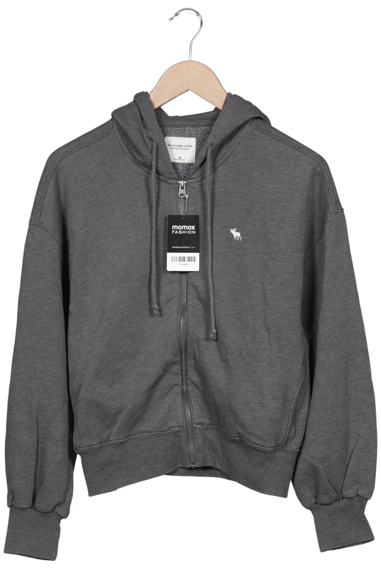 

Abercrombie & Fitch Damen Kapuzenpullover, grau, Gr. 38