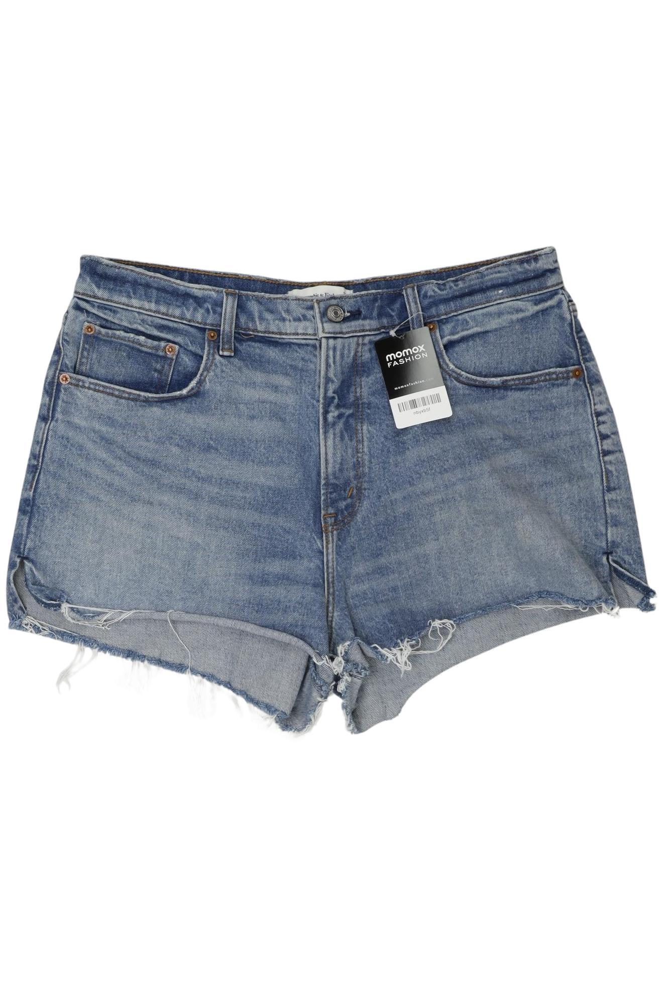 

Abercrombie & Fitch Damen Shorts, blau, Gr. 31