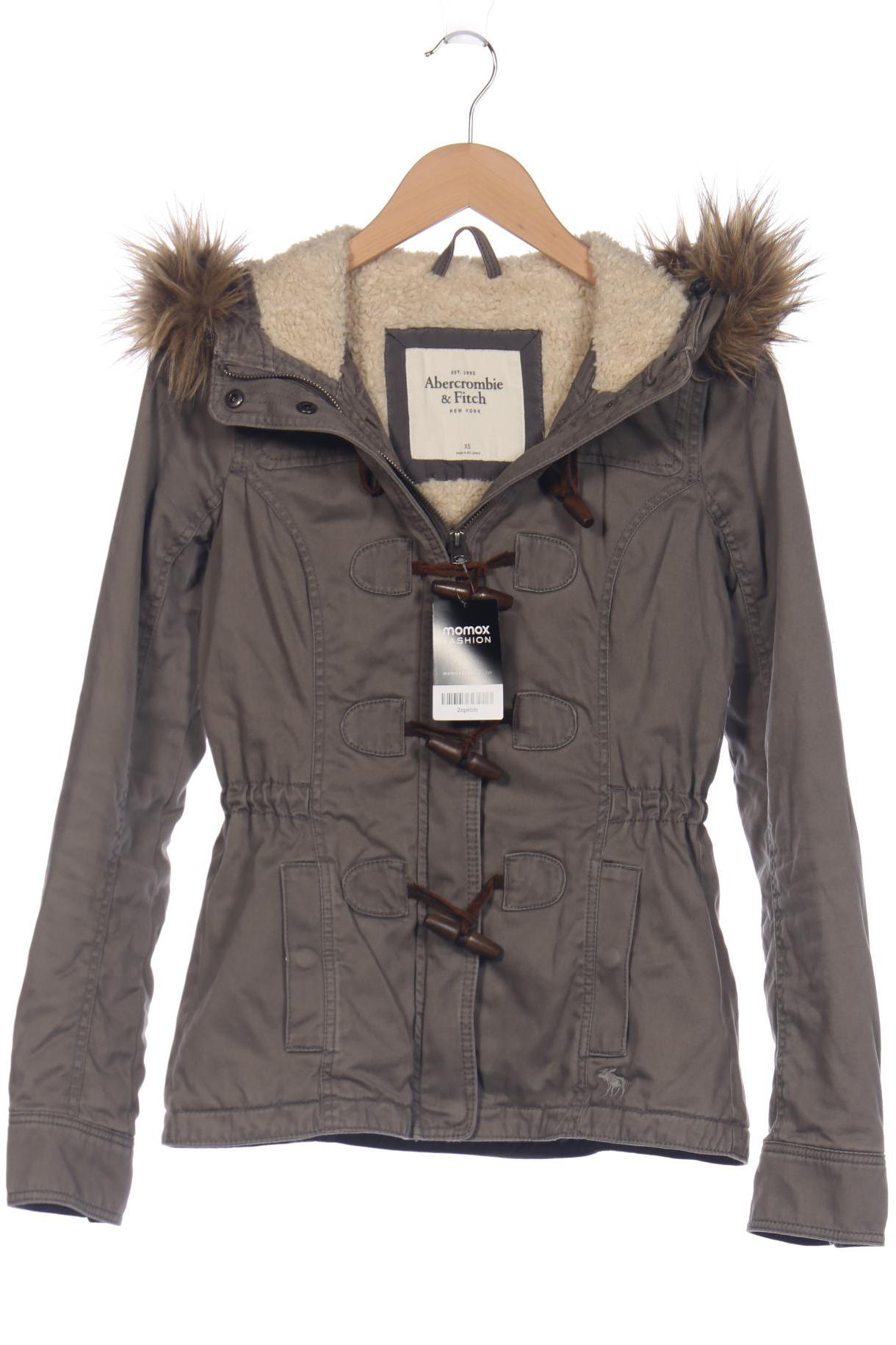 

Abercrombie & Fitch Damen Jacke, grau, Gr. 34