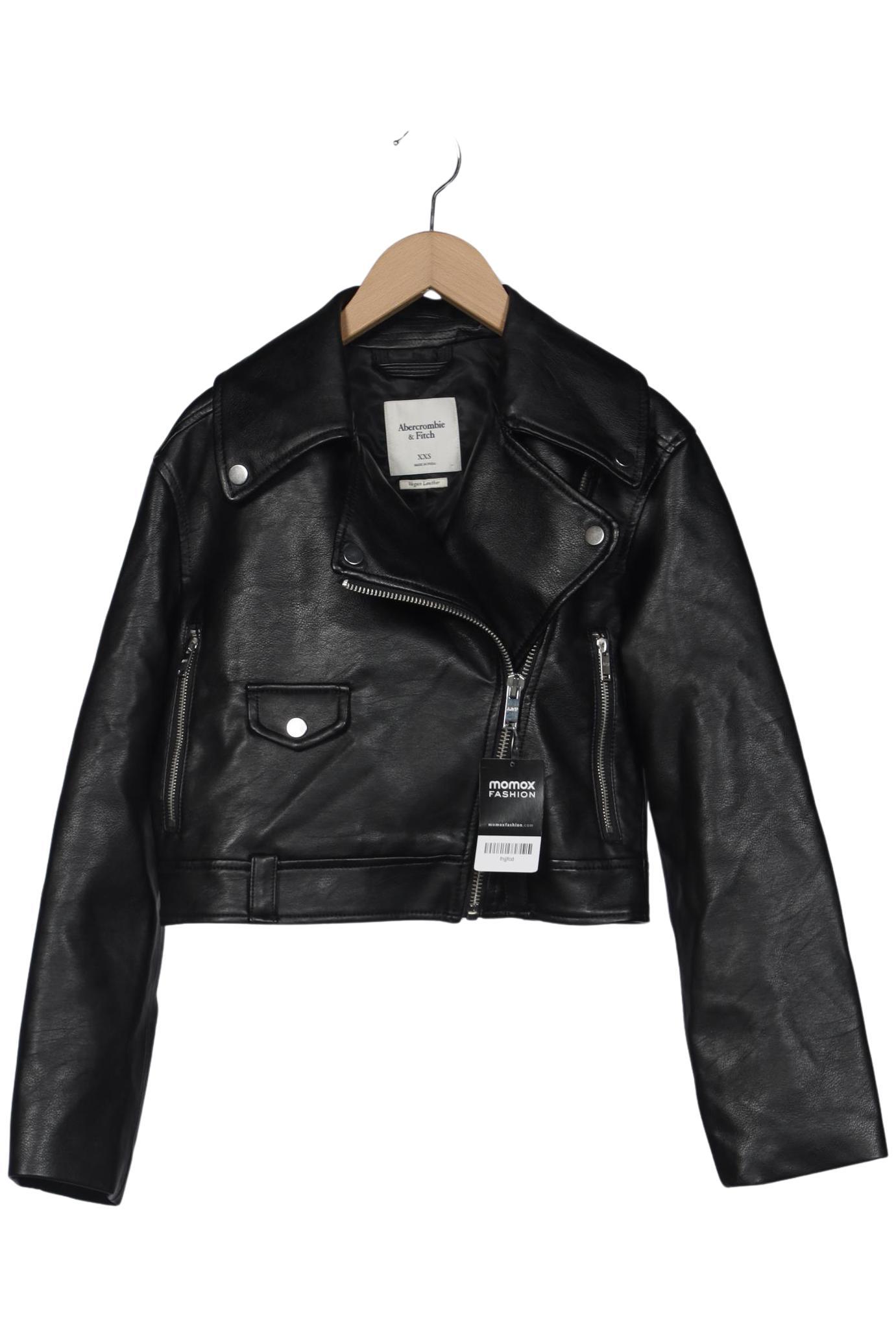 

Abercrombie & Fitch Damen Jacke, schwarz, Gr. 32