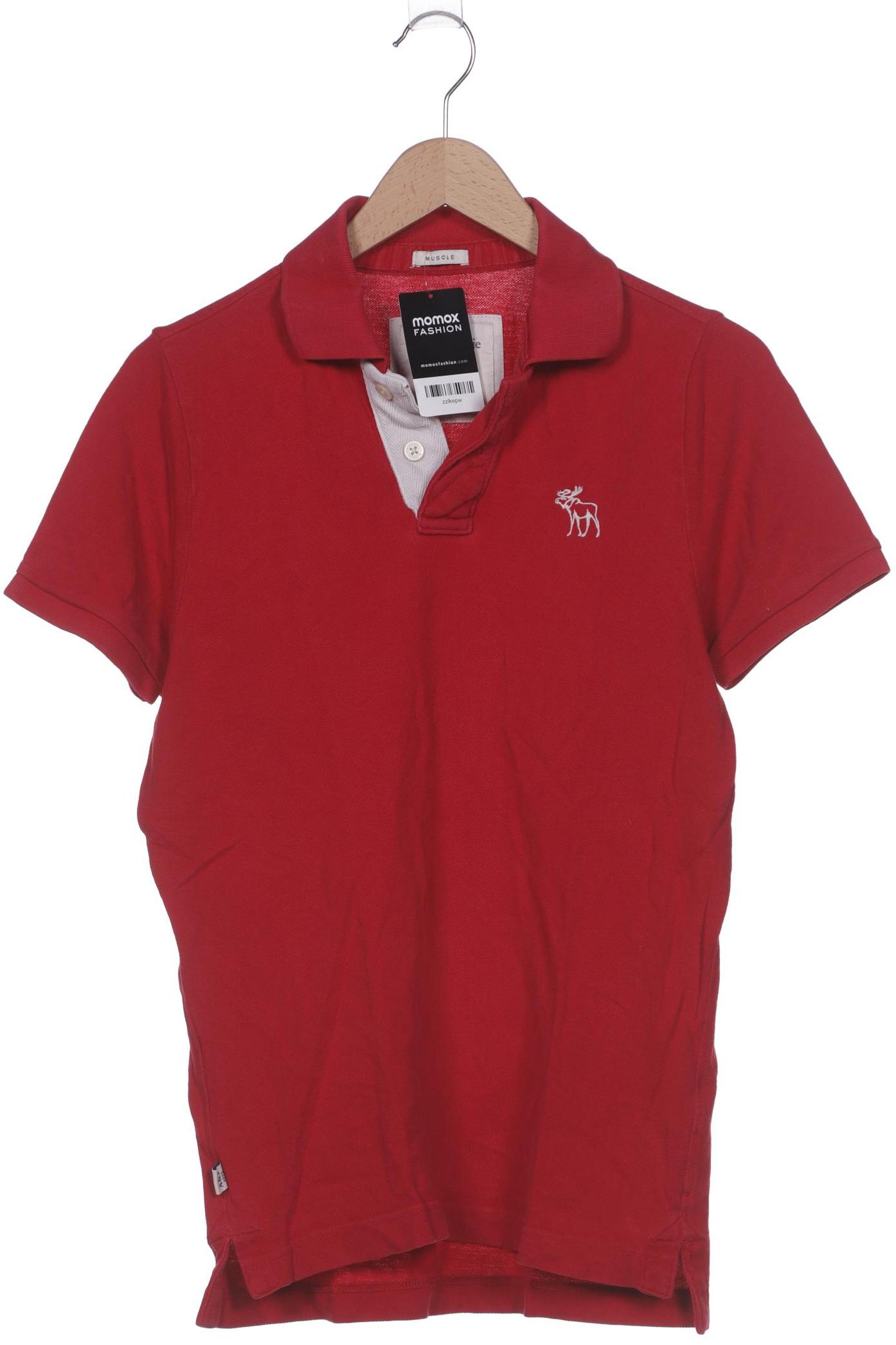 

Abercrombie & Fitch Damen Poloshirt, rot, Gr. 42